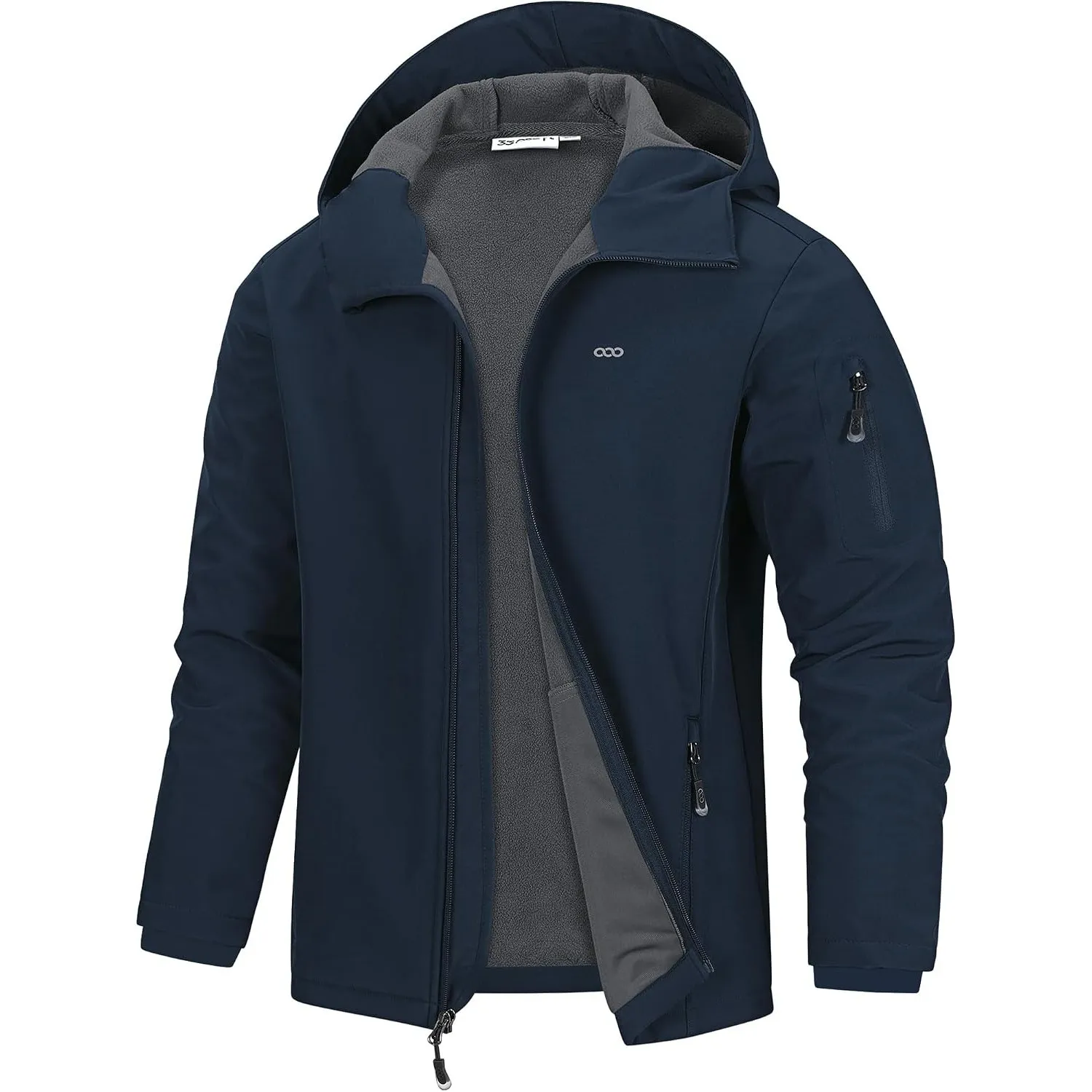 33,000ft Jacke Herren Wasserdichte Atmungsaktiv Softshelljacke Regenjacke
