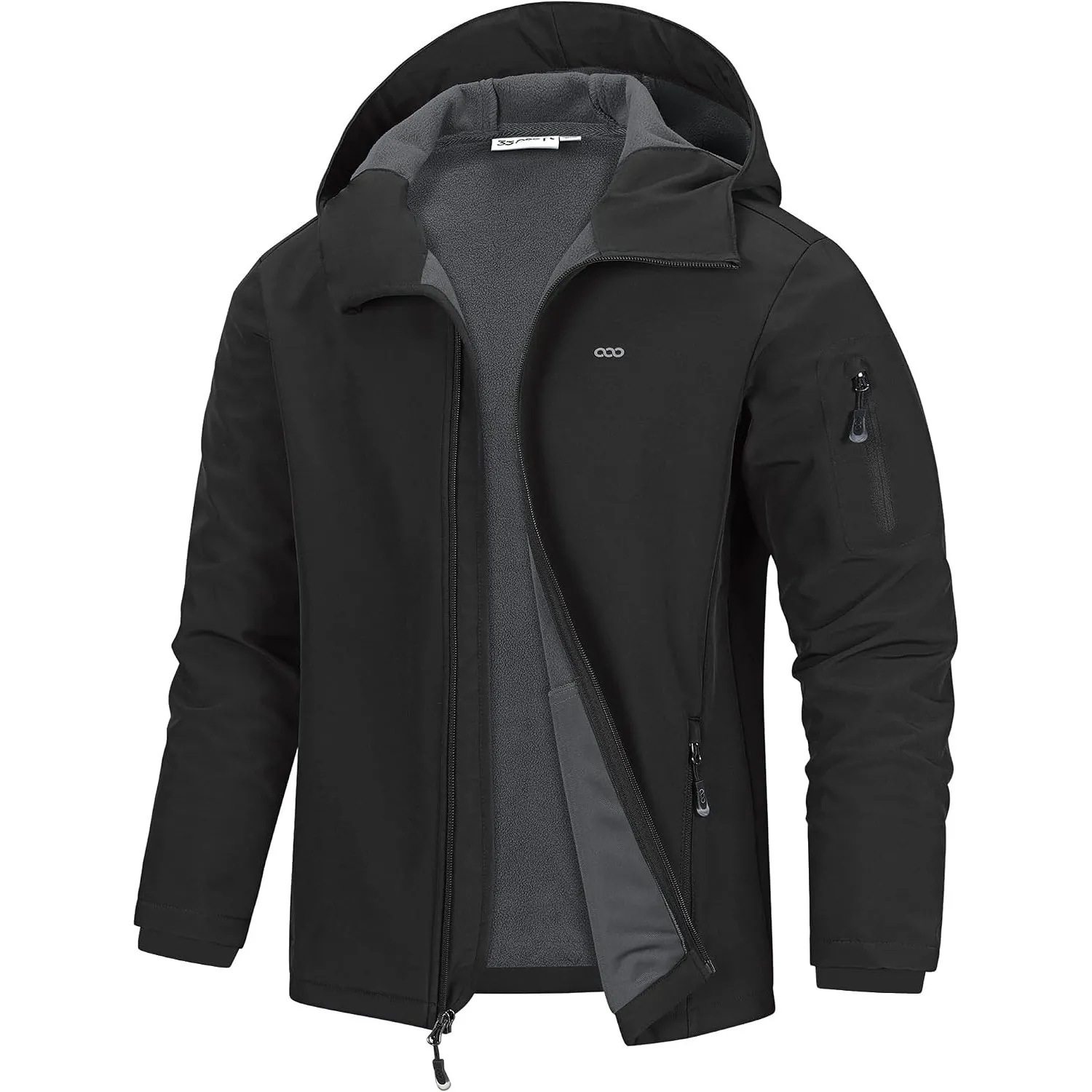 33,000ft Jacke Herren Wasserdichte Atmungsaktiv Softshelljacke Regenjacke