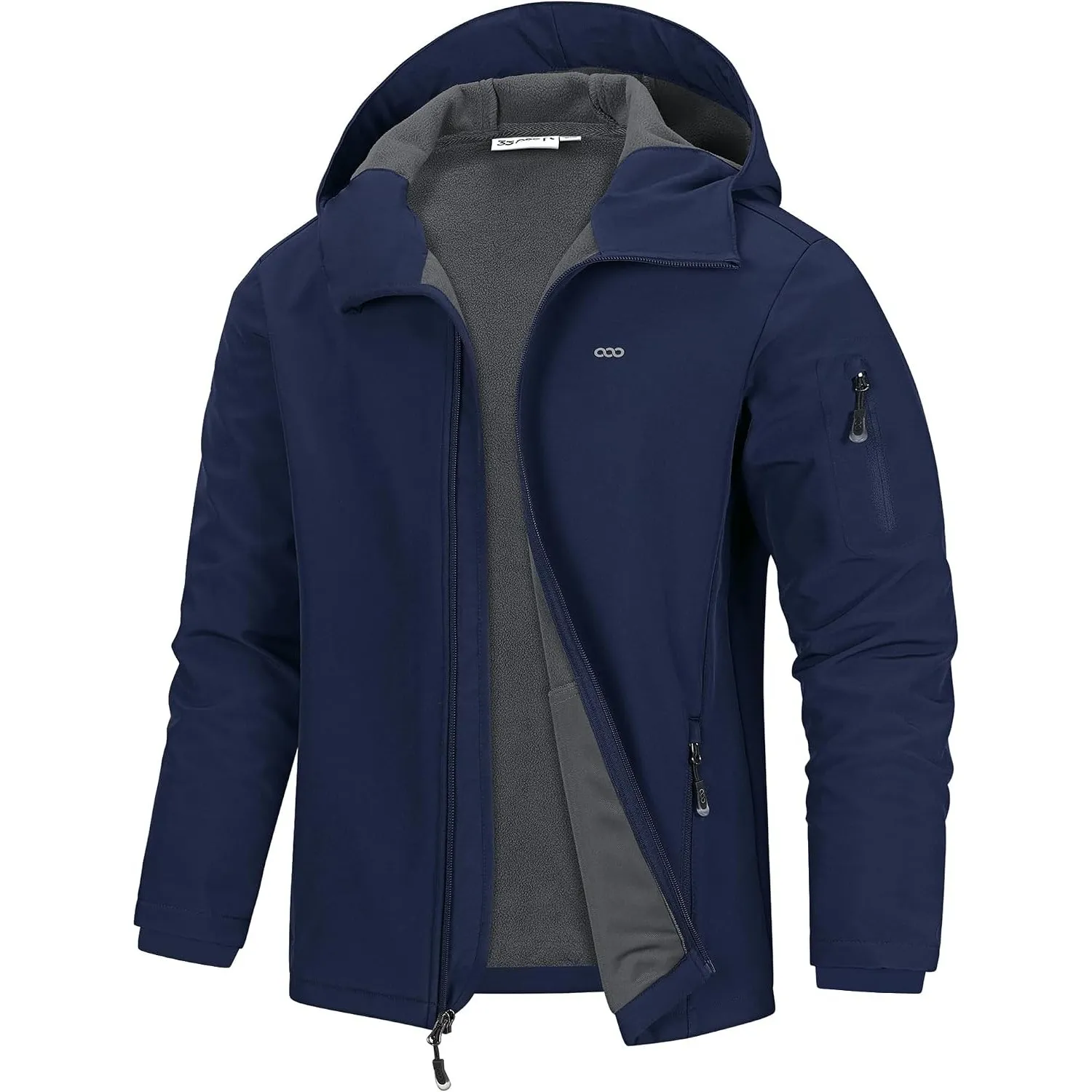 33,000ft Jacke Herren Wasserdichte Atmungsaktiv Softshelljacke Regenjacke