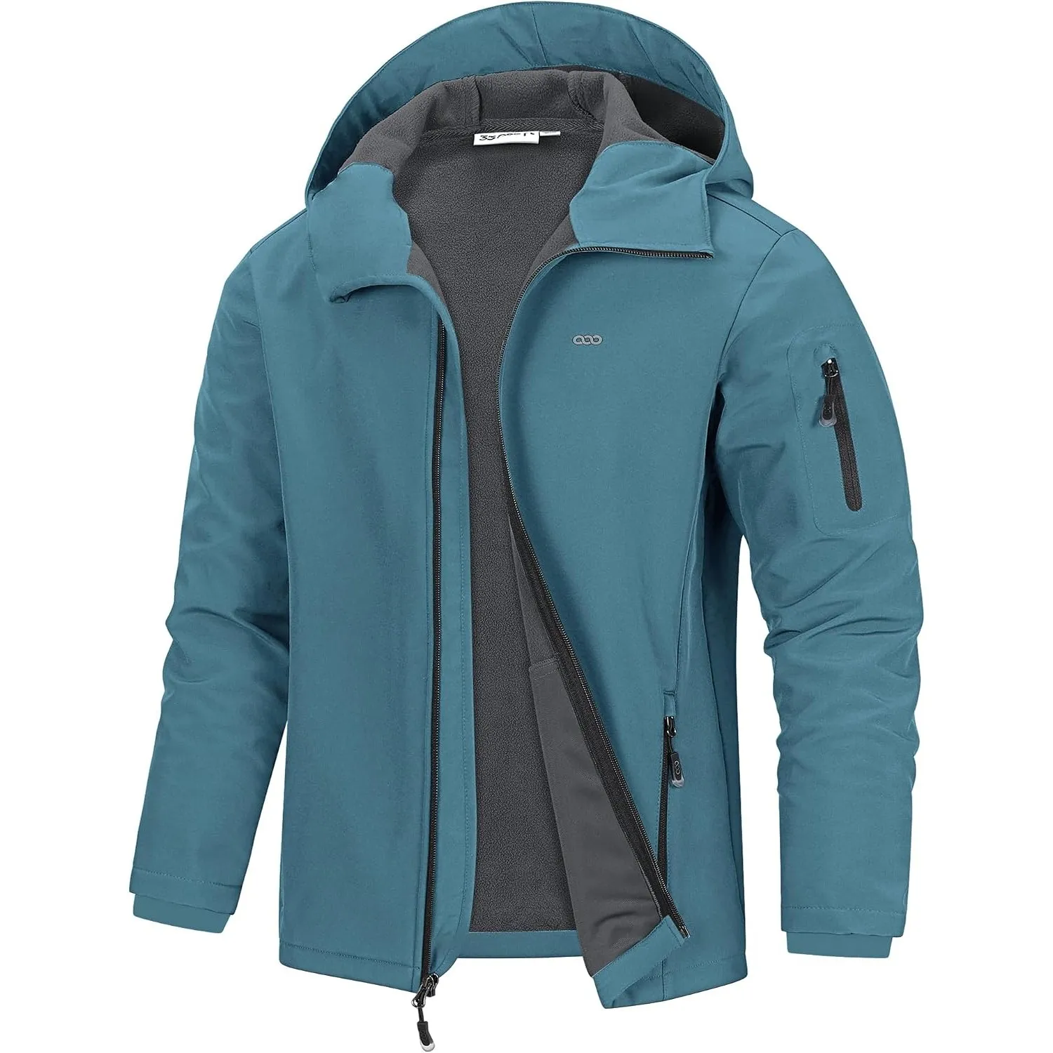 33,000ft Jacke Herren Wasserdichte Atmungsaktiv Softshelljacke Regenjacke