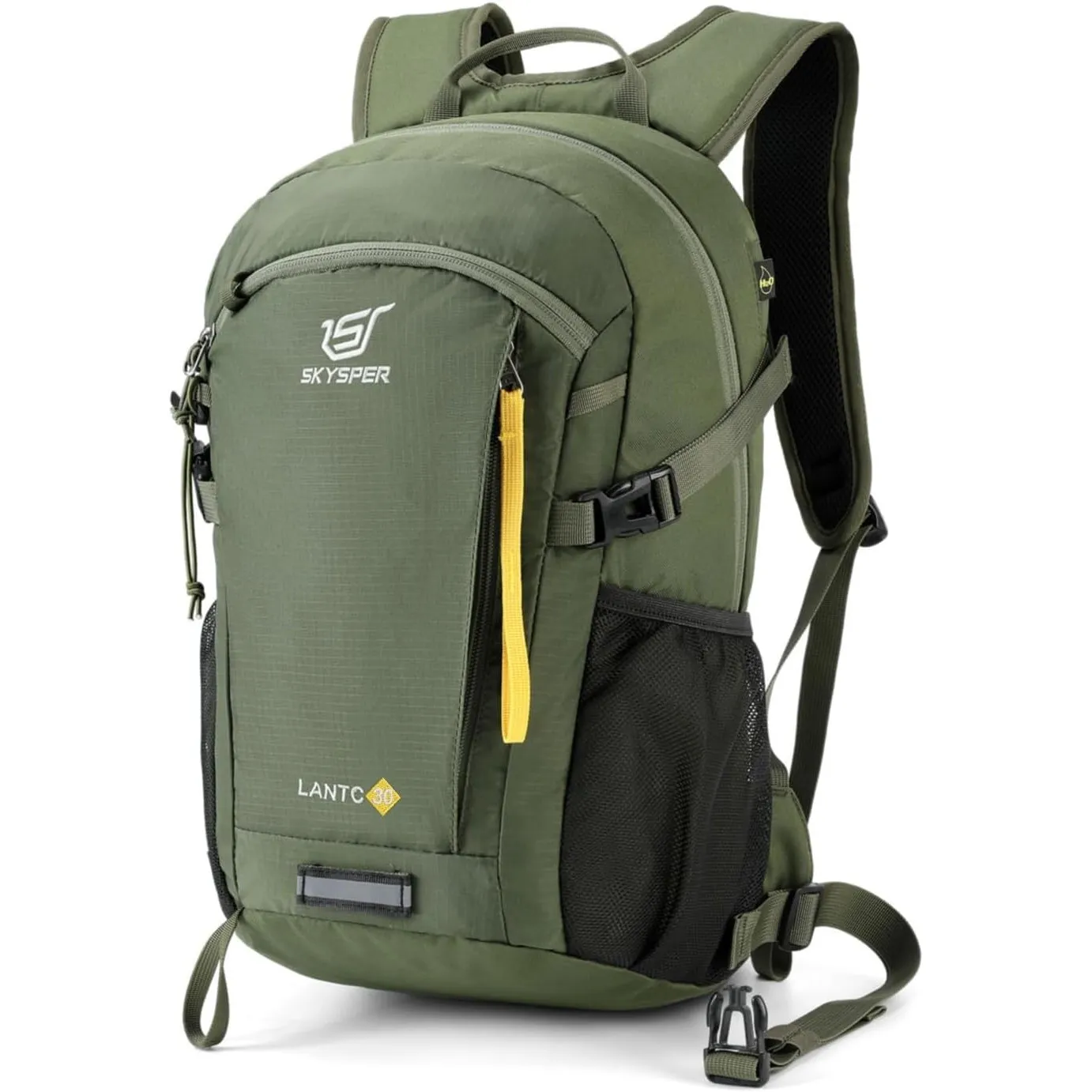 SKYSPER Leicht Wanderrucksack 30L Klein Rucksack mit Rückenbelüftung