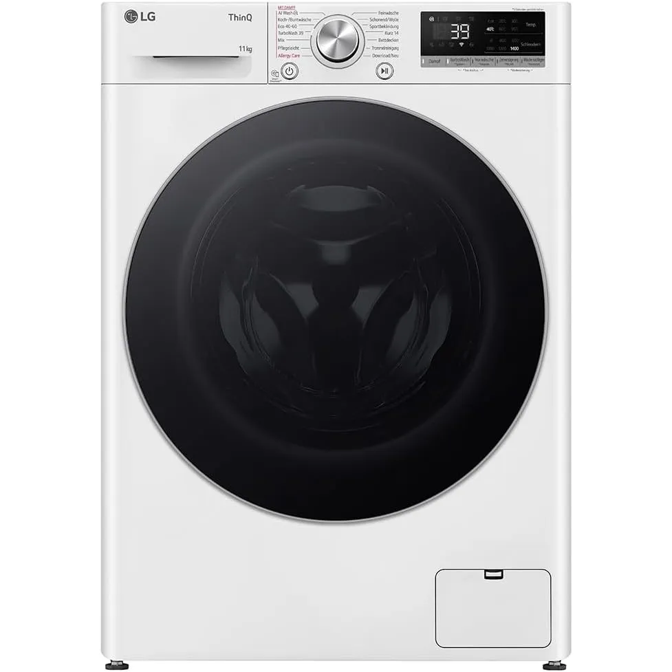 LG F4WR7011 Waschmaschine, Klasse A-10%, 11 kg Kapazität, 1350 U./Min., AI DD, Weiß