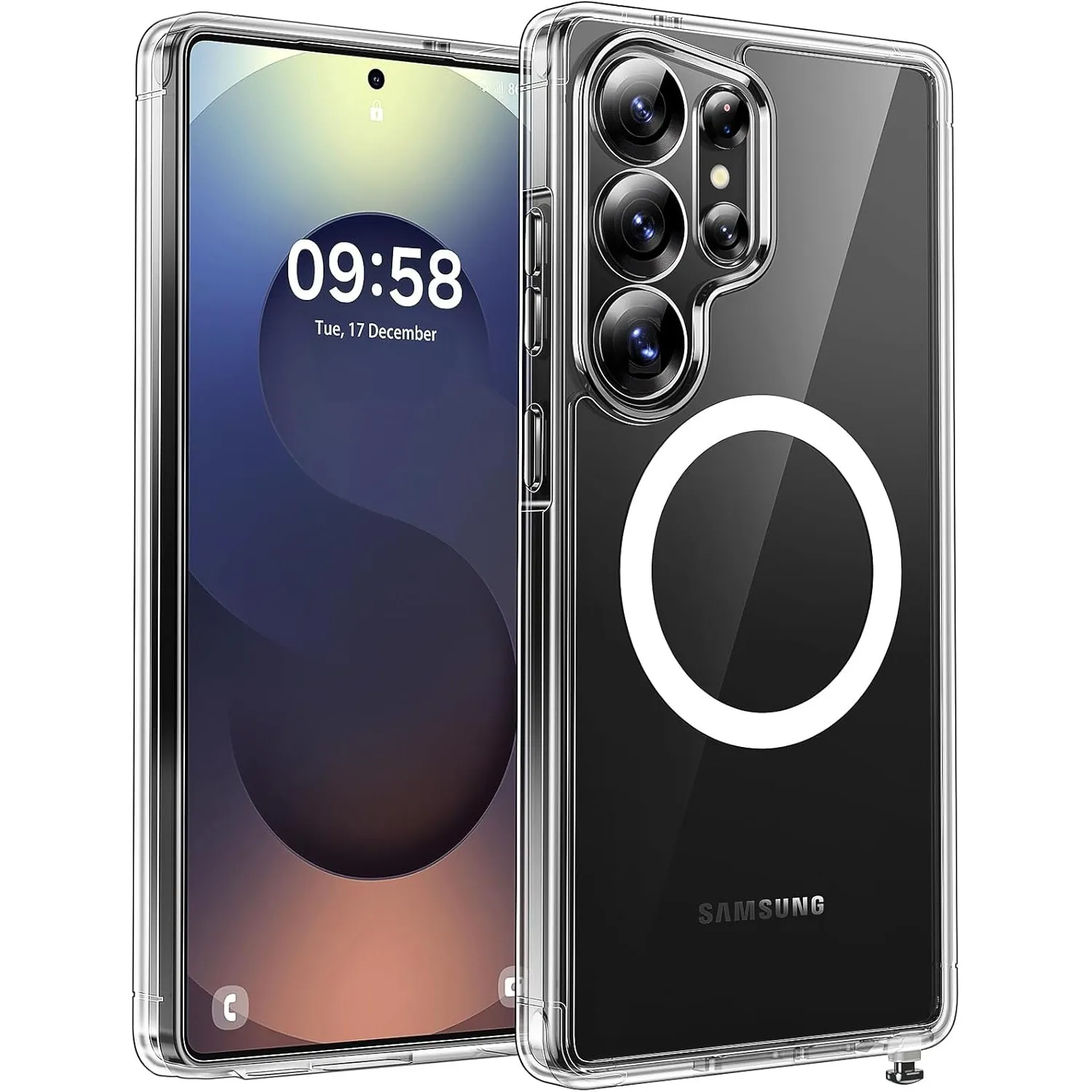 TOCOL für Samsung Galaxy S25 Ultra Hülle für Magsafe, Schutz in Militärqualität, Stoßfest Kratzfest Magnetisch Handyhül…