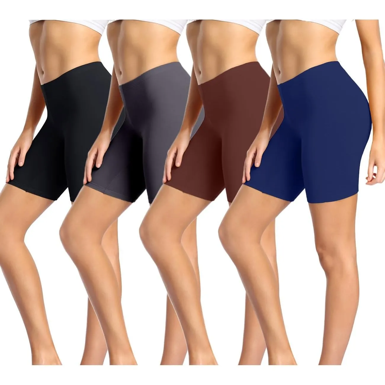 wirarpa Radlerhose Damen Kurz Baumwolle Boxershorts Damen | Unter Kleid, Unterhosen mit Bein, Anti Scheuern, Kurze Legg…