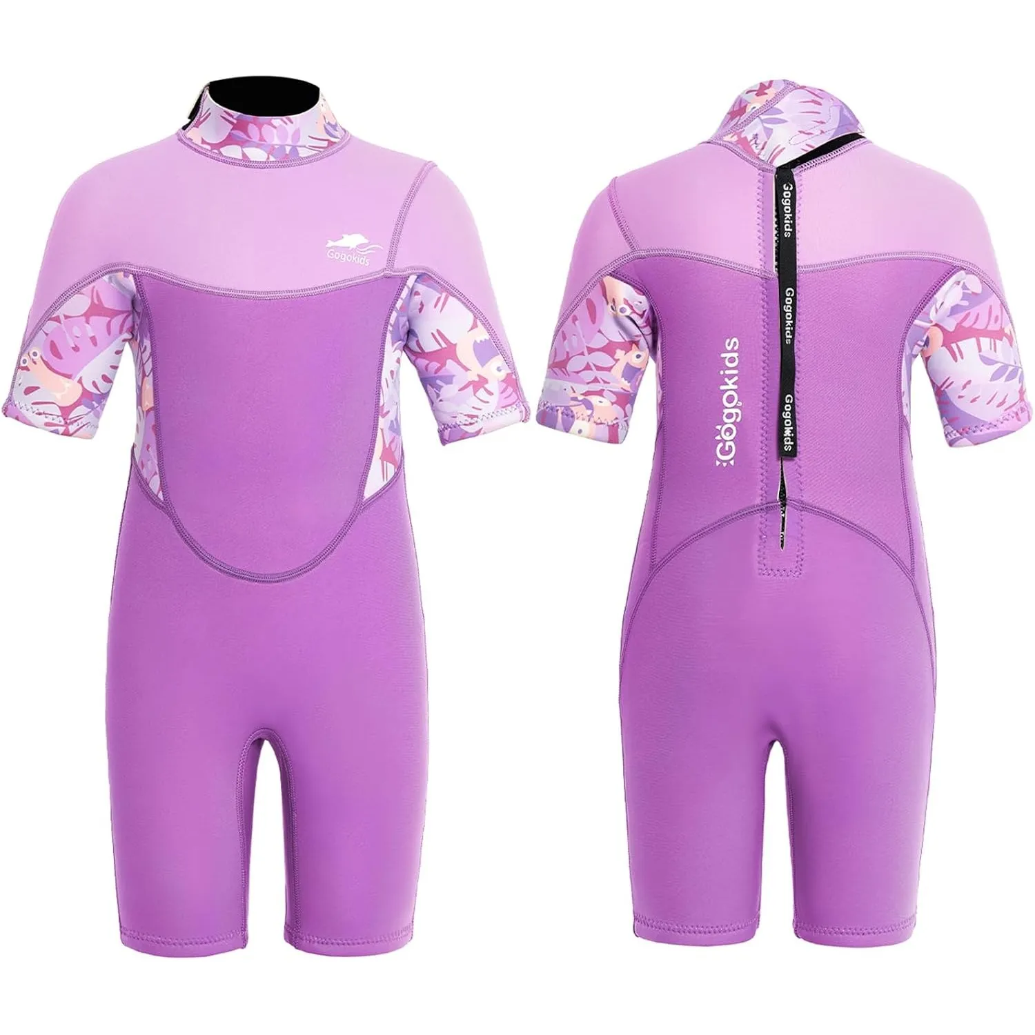 Gogokids Kinder Neoprenanzug Shorty 2,5mm Wetsuit für Jungen & Mädchen