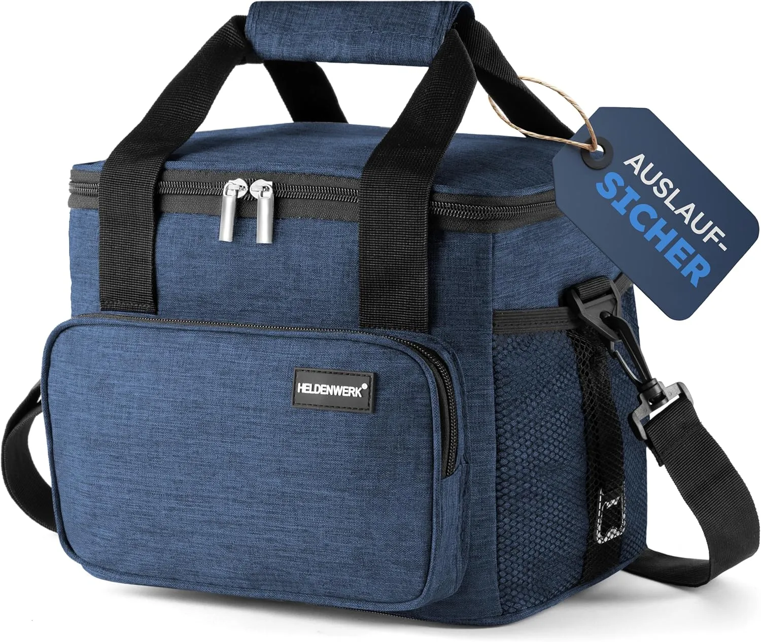 HELDENWERK Cool Bag Small Foldable - 12h Cooling Capacity - Thermal Bag Leak-proof & Waterproof - Cool Box, Picnic Bag,…