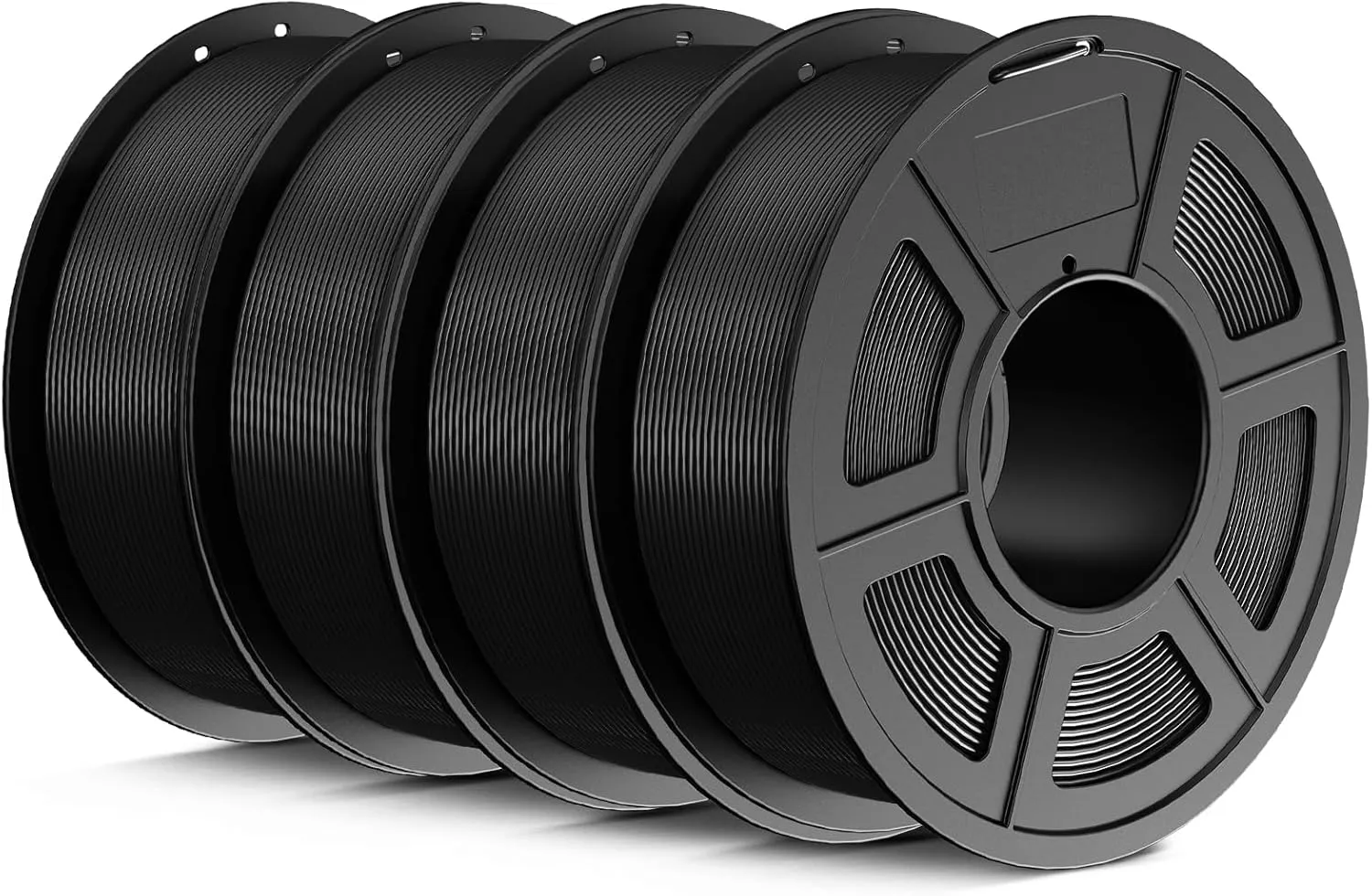 JAYO PLA Filament 1.75 mm 4.4 kg, PLA 3D Printer Filament Bundle, 1.1 kg per Spool, 4 Spools, Multicoloured for Most FD…