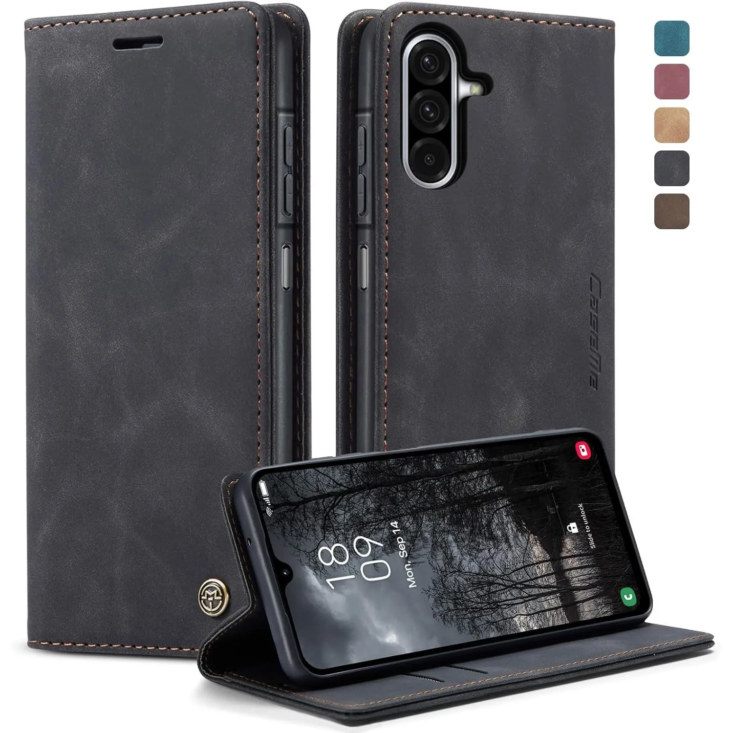 Handyhülle für Samsung Galaxy A26 hülle Galaxy A26 klapphülle Premium PU Lederhülle Faltbare Handytasche Schutzhülle Ka…