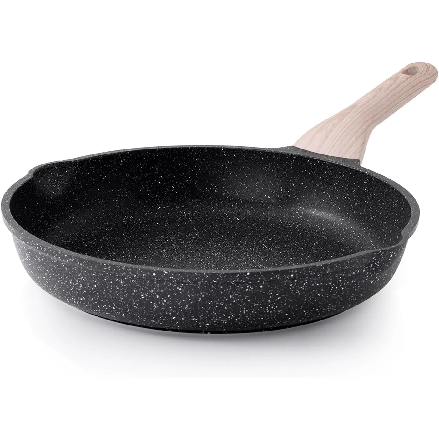 Kordisen Antihaft Bratpfanne 32 cm, Granit Beschichtung Pfanne Induktion, Gesund und Ungiftig, PFOA-frei