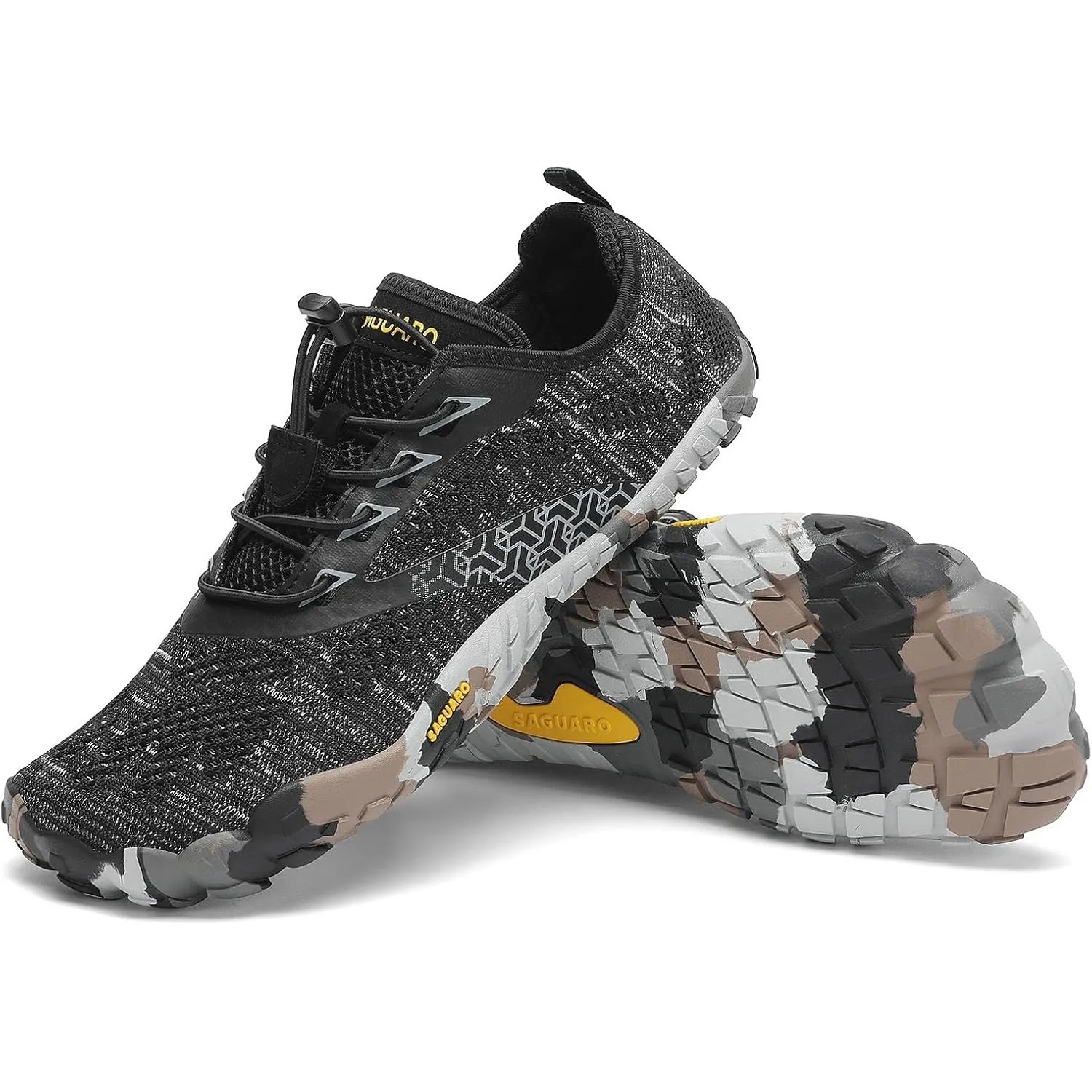SAGUARO Barfußschuhe, Wanderschuhe, für Herren und Damen, atmungsaktiv, rutschfest, minimalistische Schuhe