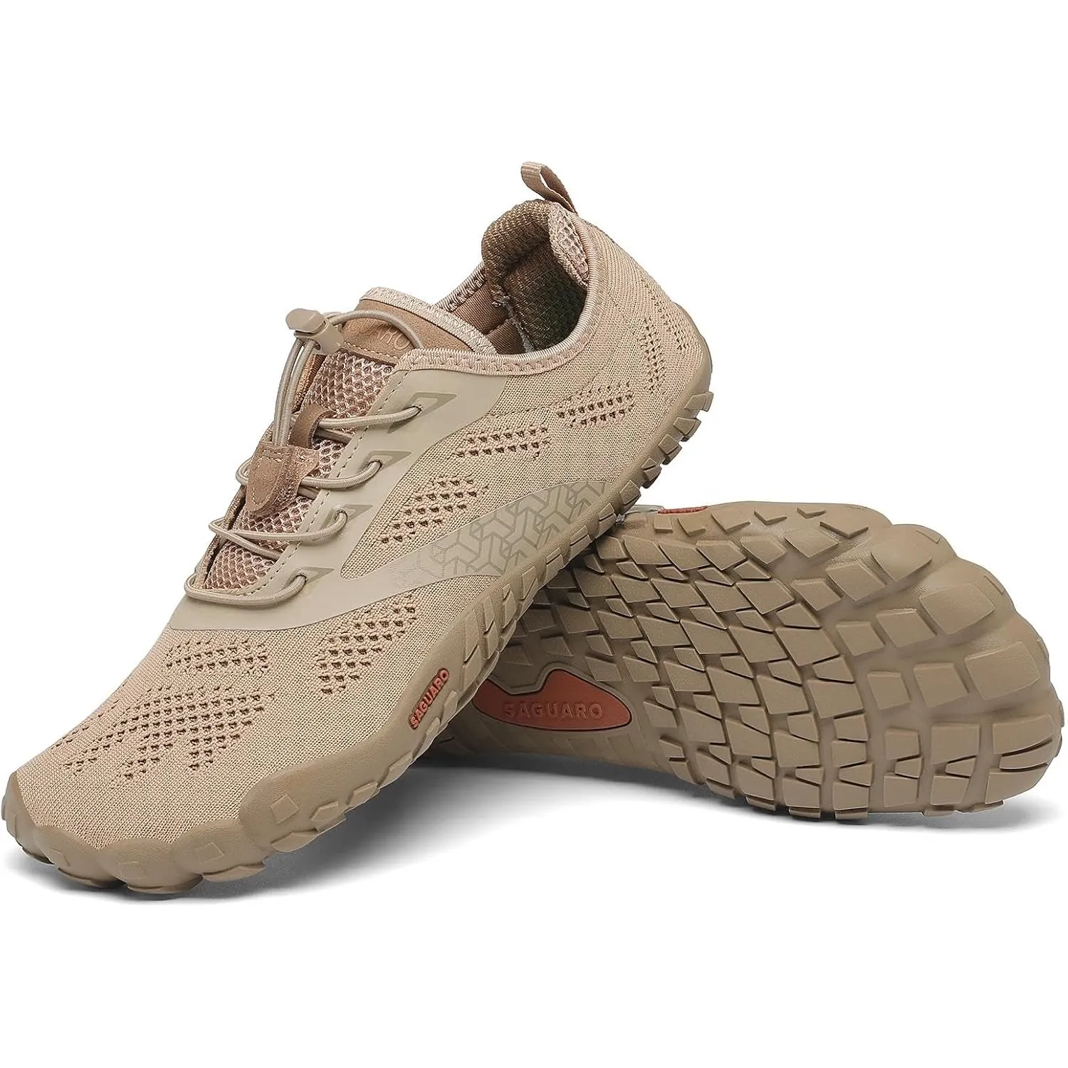 SAGUARO Barfußschuhe, Wanderschuhe, für Herren und Damen, atmungsaktiv, rutschfest, minimalistische Schuhe