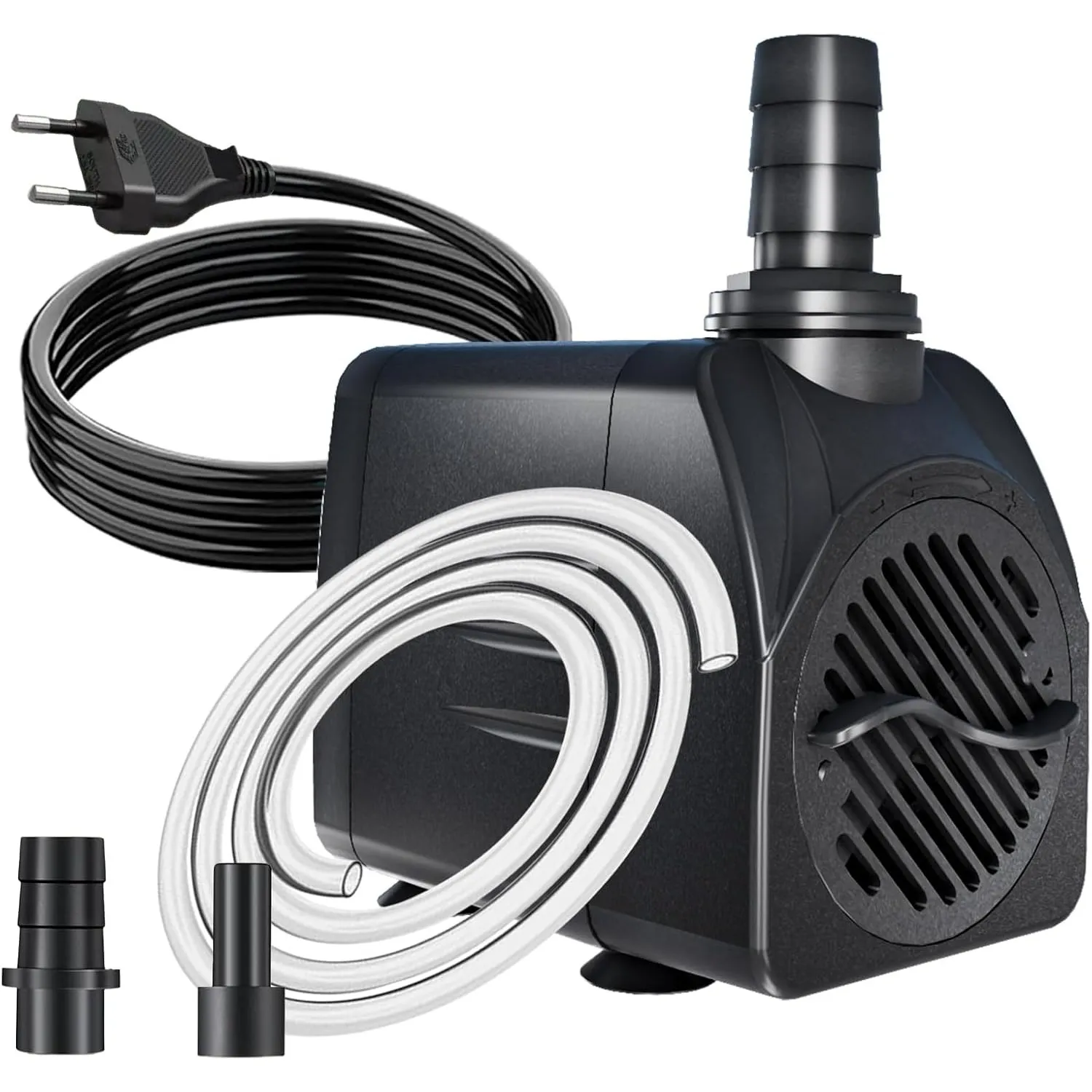 Knifel Springbrunnenpumpe 16W 800L/H Schutz vor überhitzung Funktion Ultra Leise Teichpumpe Wasserpumpen Mit 1,8m Kabel…