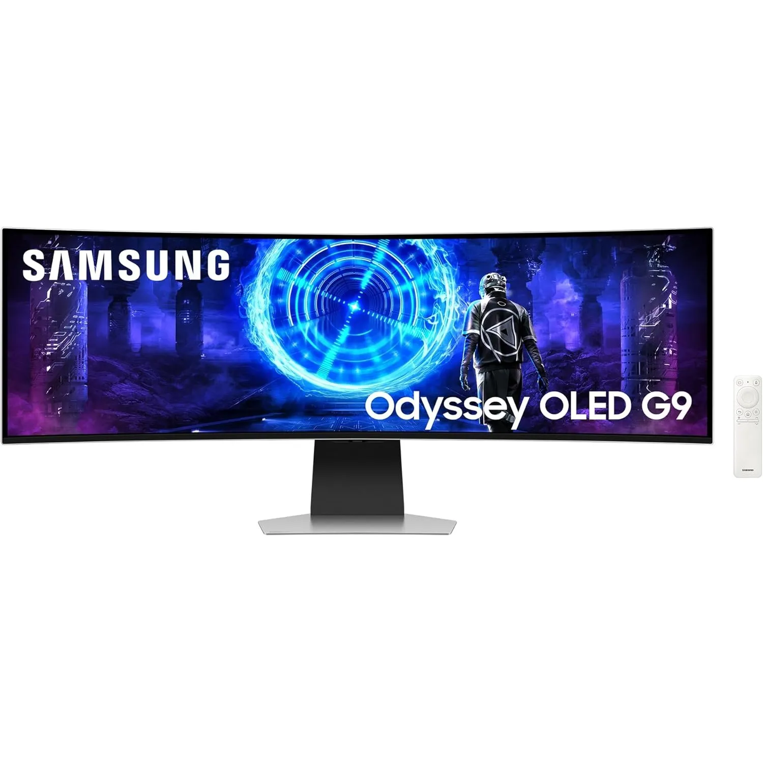 Samsung 49 Zoll Odyssey OLED G9 G95SD, DQHD (5.120 x 1.440), Gaming Monitor, PC Bildschirm, 240 Hz, OLED Glare Free, 0,…