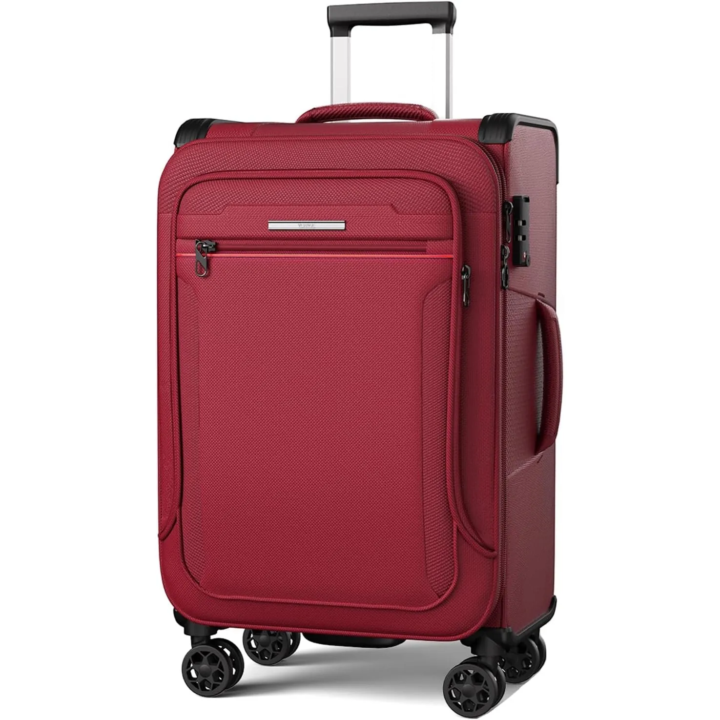 Weichschalenkoffer mittelgroß - Stoff Koffer erweiterbar 78 Liter
