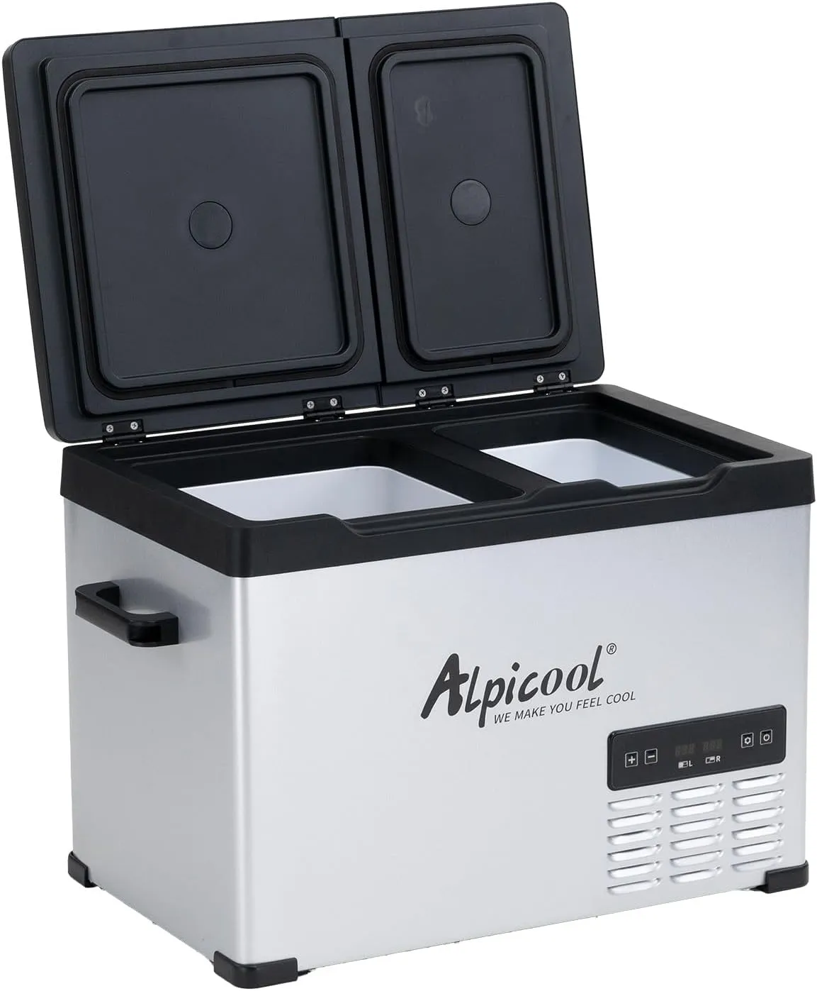 Alpicool CHS45 32L Compressor Cool Box 12 V Portable Fridge Electric Freezer Box Small Freezer for Car Camping, -20°C t…