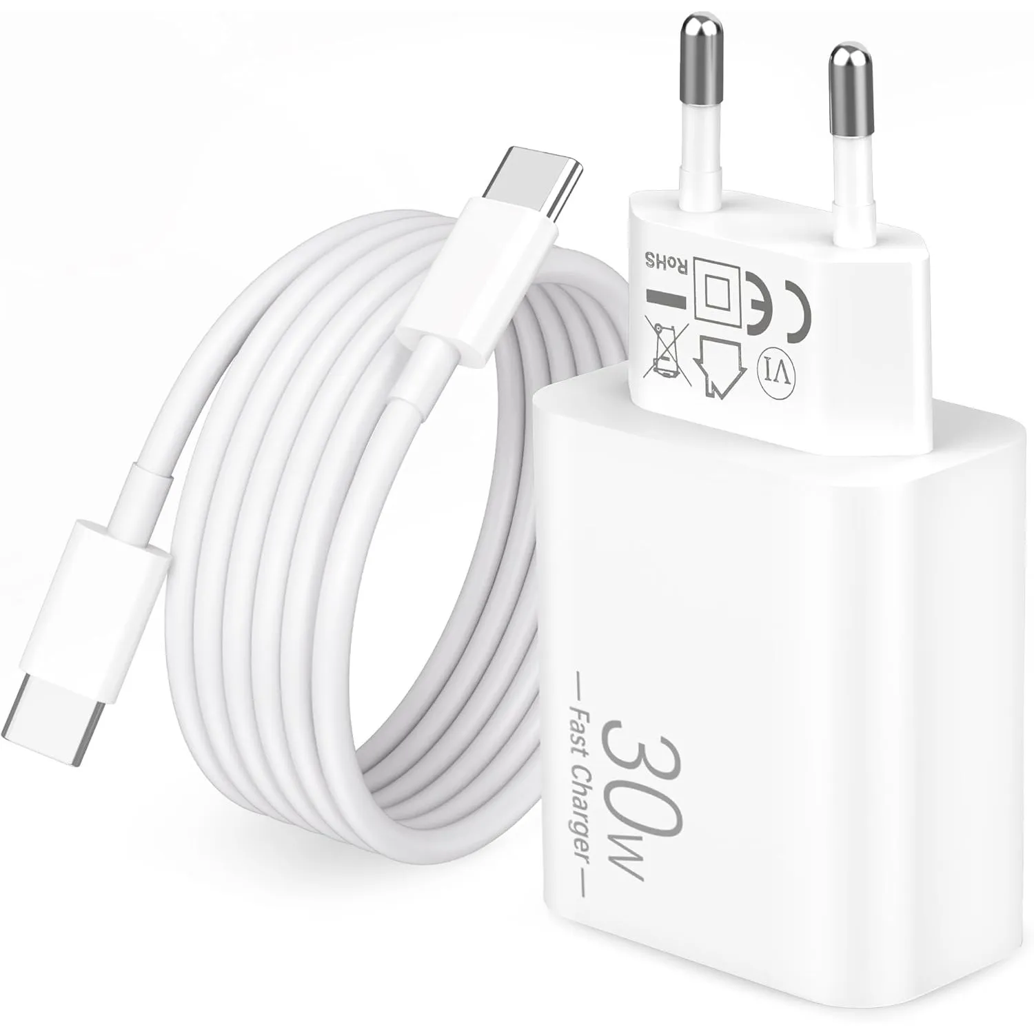 30W USB C Ladegerät Ladekabel für iPad Pro/Air 13/11/12.9, iPad 10/11/A16