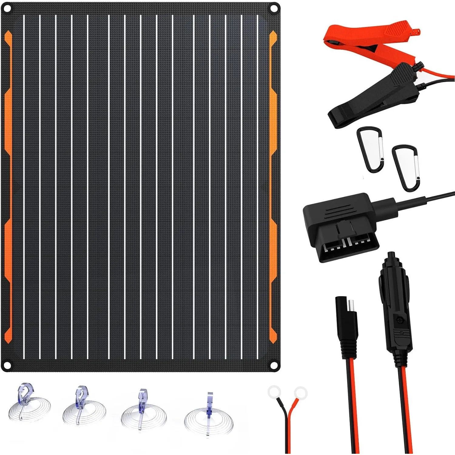 Solar Autobatterie Ladegerät 12V 20W Solarmodul Solarpanel tragbares