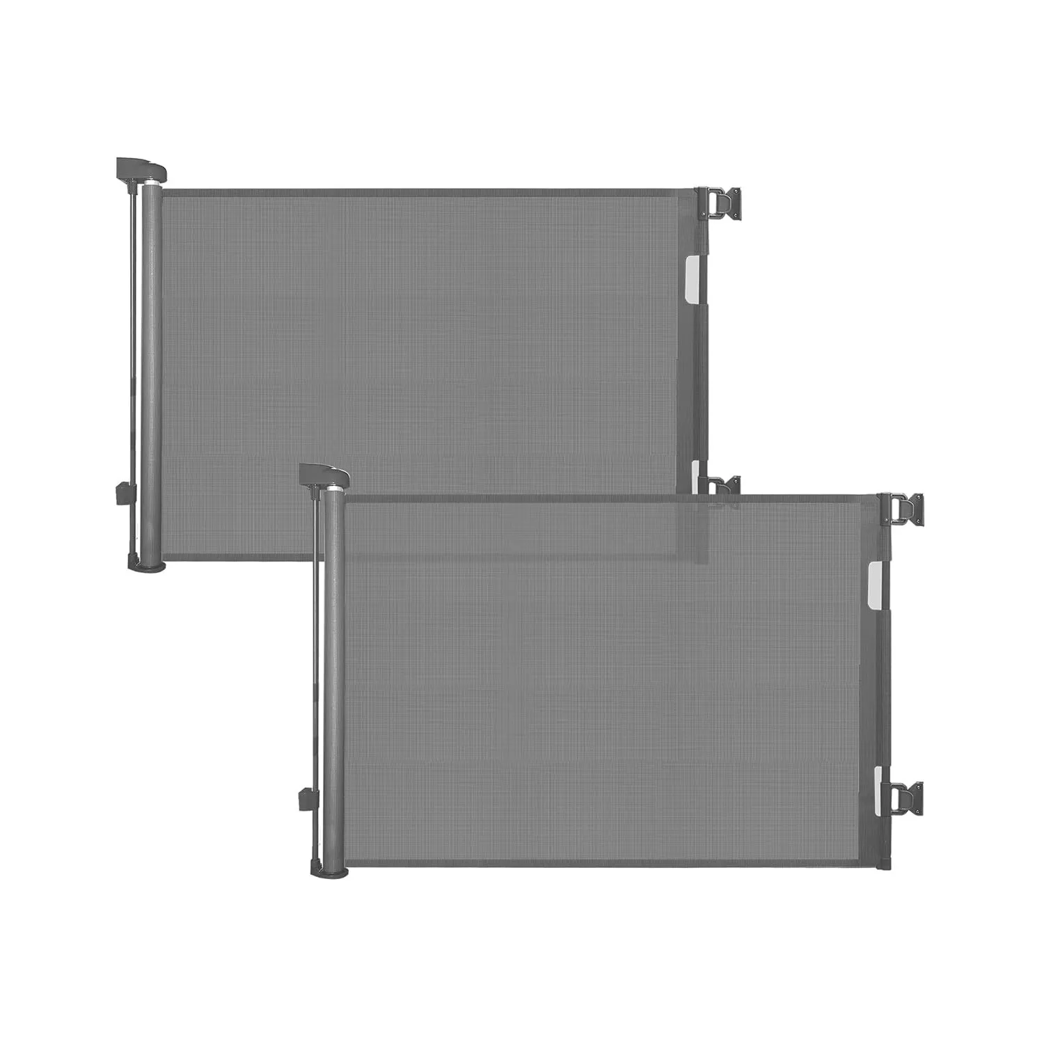 derimkcoa 2 Pack Treppenschutzgitter Ausziehbar für Babys, 0-140 cm Baby Absperrgitter Türschutzgitter Treppenschutzrol…