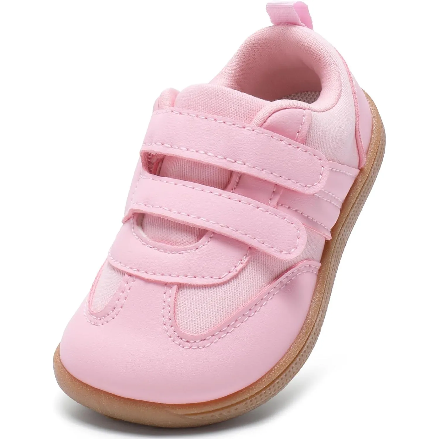 STQ KIDS Jungen Schuhe Breiter Zehenraum Kleinkinder Lauflernschuhe rutschfeste Kinder Sneakers Weiche Leicht mit Haken…