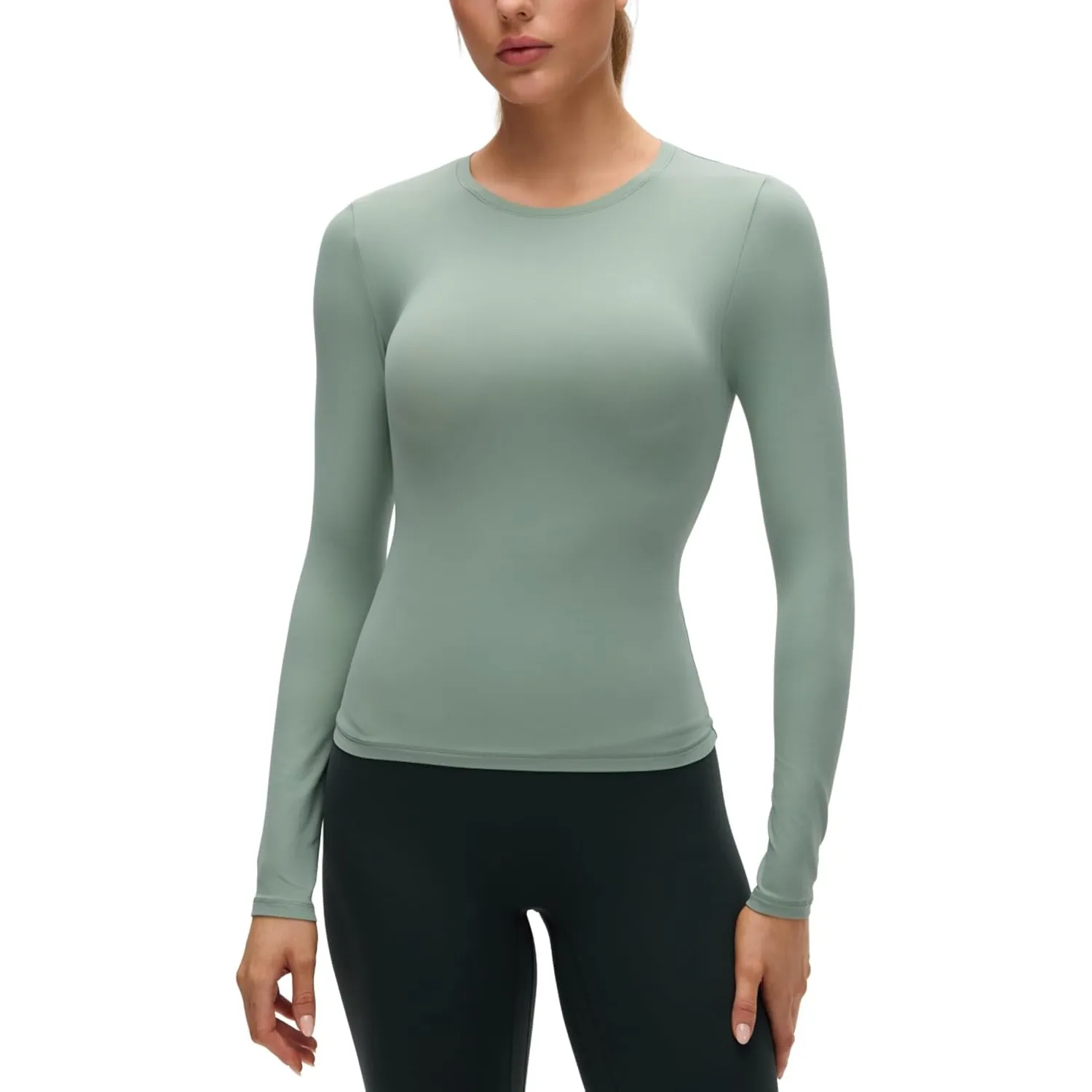 CRZ YOGA Softembrace Crewneck Langarmshirt