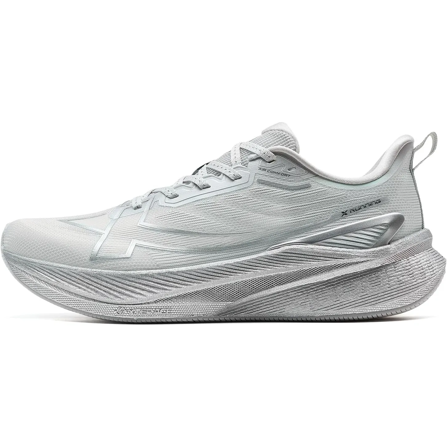 XTEP Professionelle 2000km Herren-Laufschuhe für Prüfungstraining,Hohe Dämpfung Starke Rückstoßfähigkeit Sneaker, rutsc…