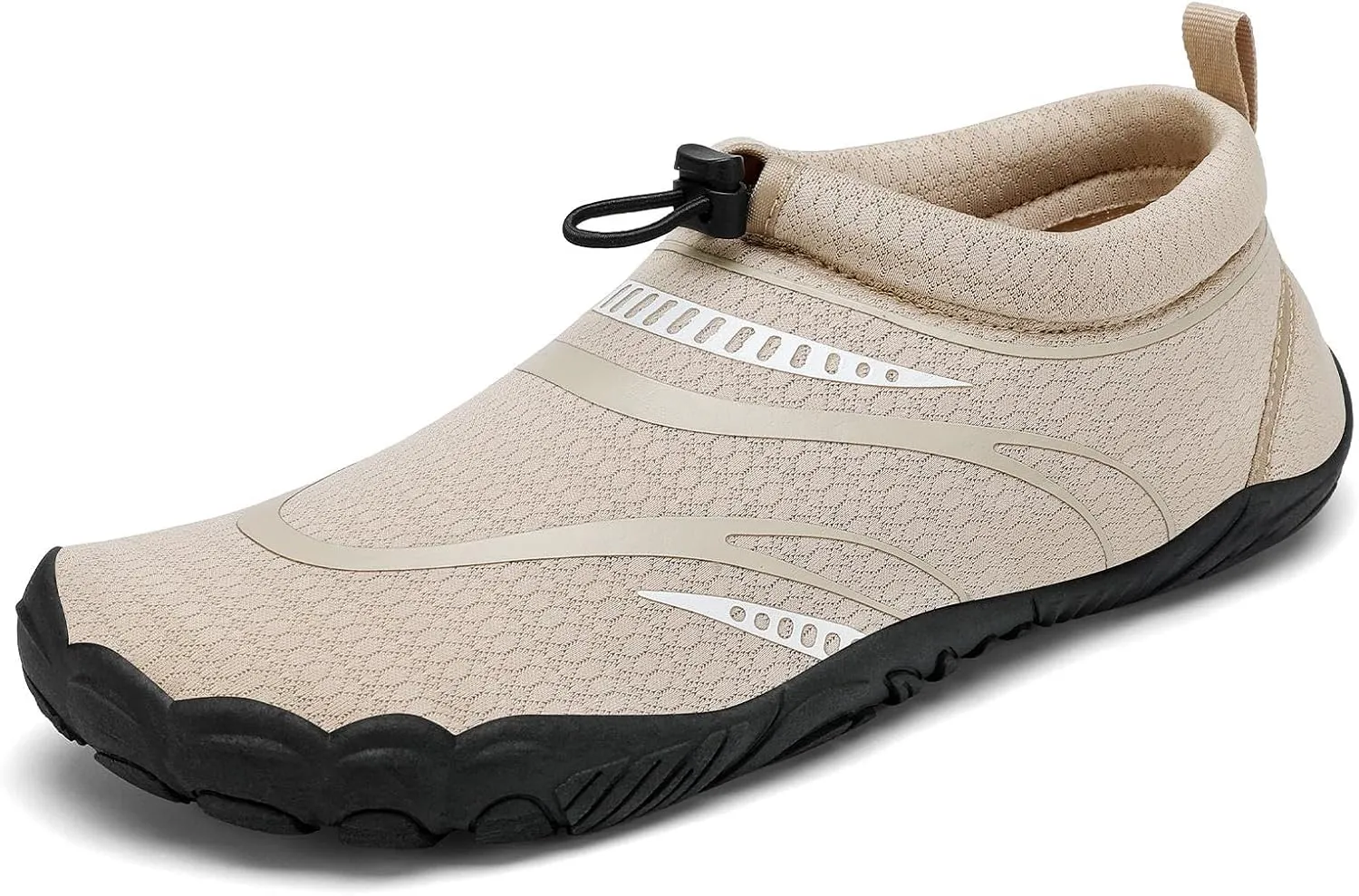 Mishansha Unisex Bathing Shoes, Lightweight, Breathable, Non-Slip Barefoot Shoes with Thick Sole, Size EU 36-46