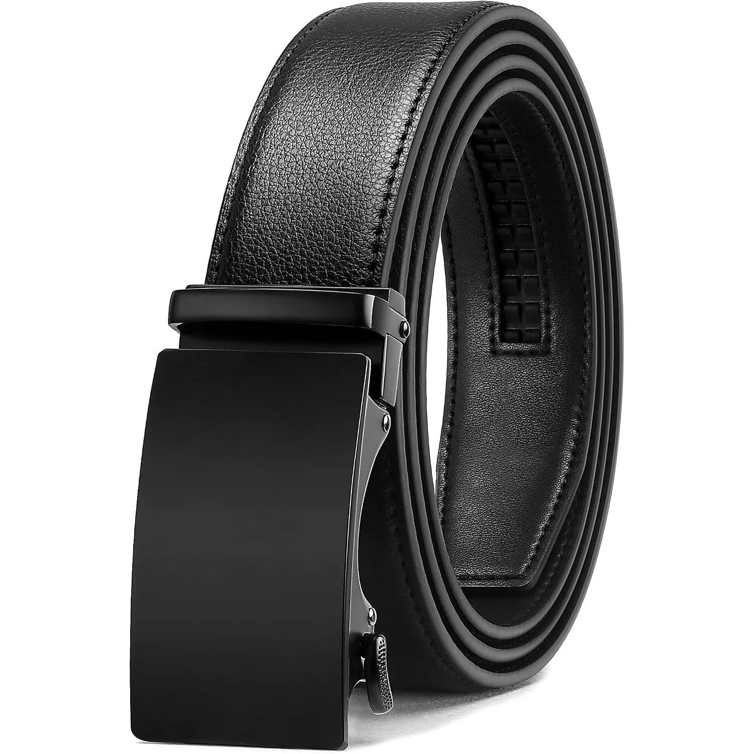 CHAOREN Gürtel Herren, Automatik Ledergürtel Herren 35mm ohne Löcher