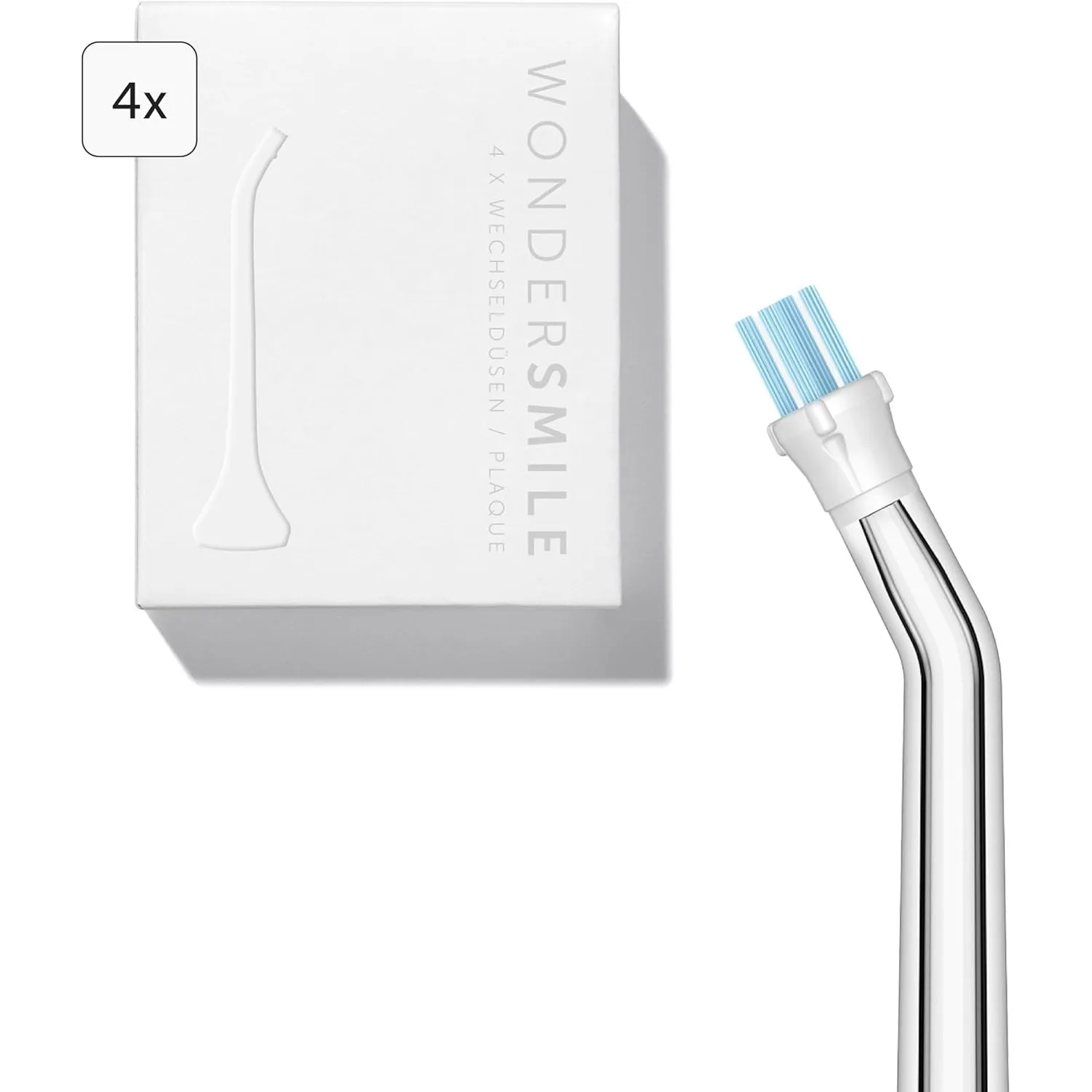 Wondersmile Plaque Düse – Ersatzdüsen für Munddusche Waterflow - SmoothFlow-Technologie für optimale Zahn- & Zahnfleisc…