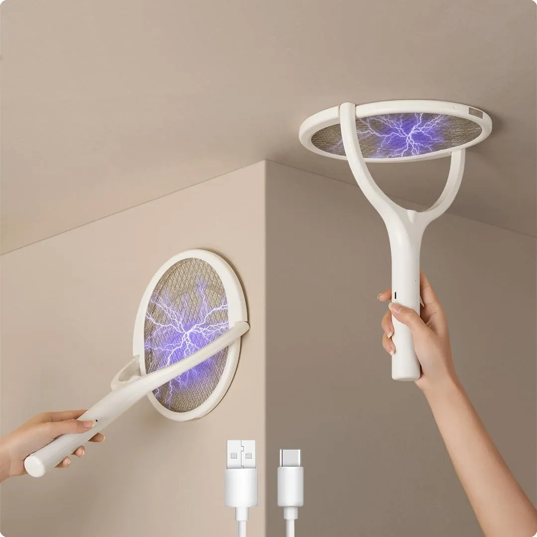 GeckoMan Elektrische Fliegenklatsche Elektrische Extra Stark Fly Trap