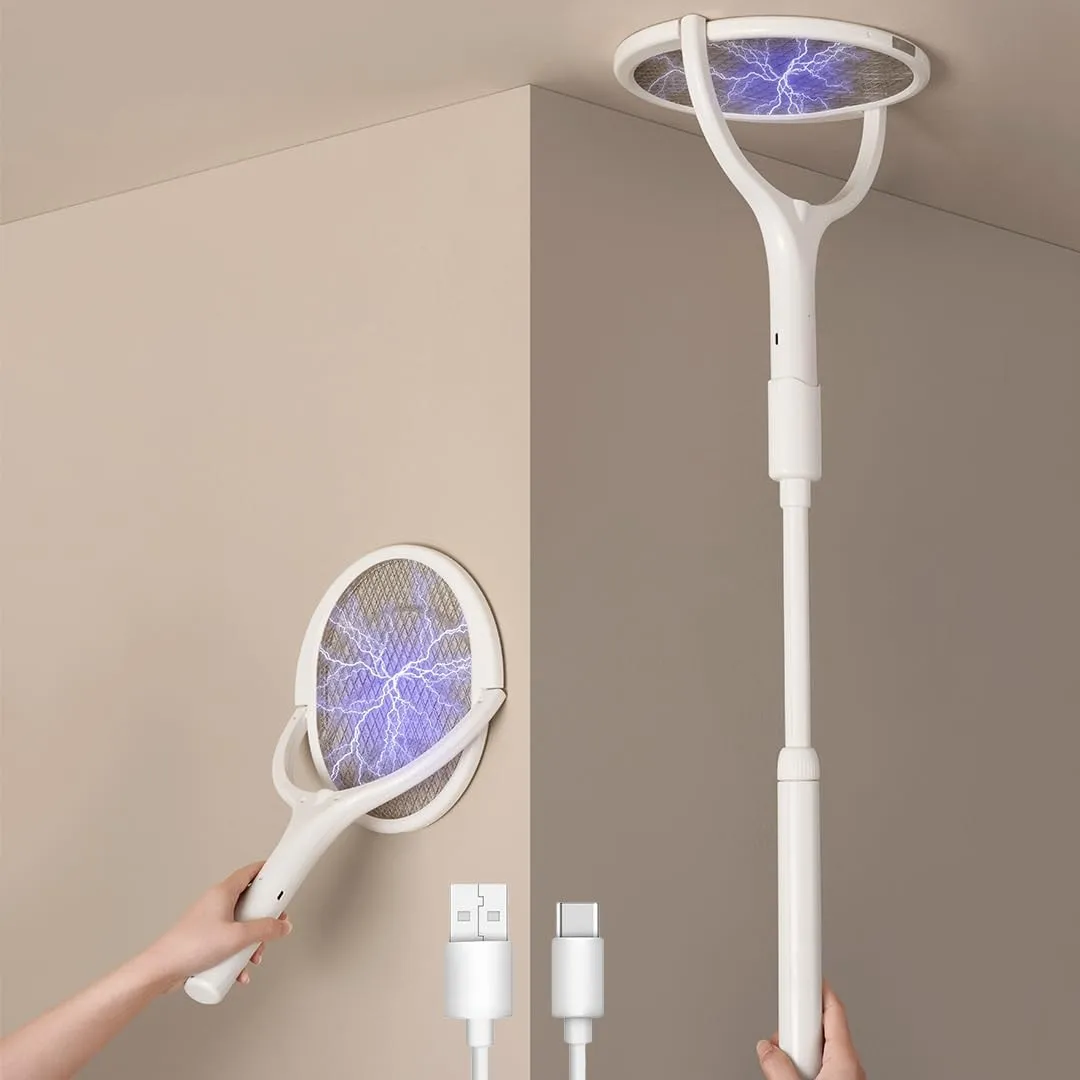 GeckoMan 2PK Elektrische Fliegenklatsche Elektrische Extra Stark Fly Trap