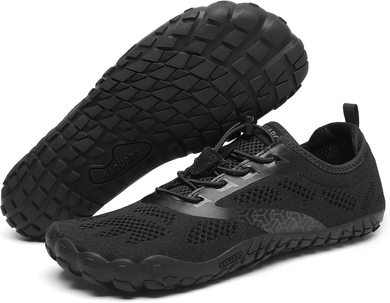 SAGUARO Knit Barfußschuhe rutschfest Barfuss Schuhe Damen Herren Mit Zero-Drop Solhe Gr.36-48