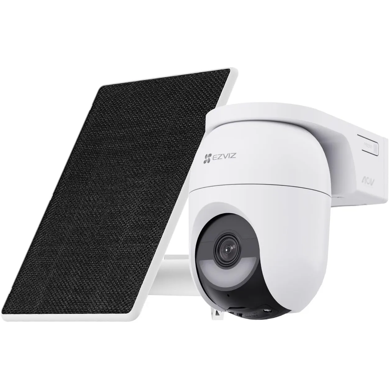 EZVIZ CB8 Lite 4MP Überwachungskamera Aussen Solar & Akku mit 5W Solarpanel | WLAN Kamera Outdoor, 360° Schwenkbare, Ka…