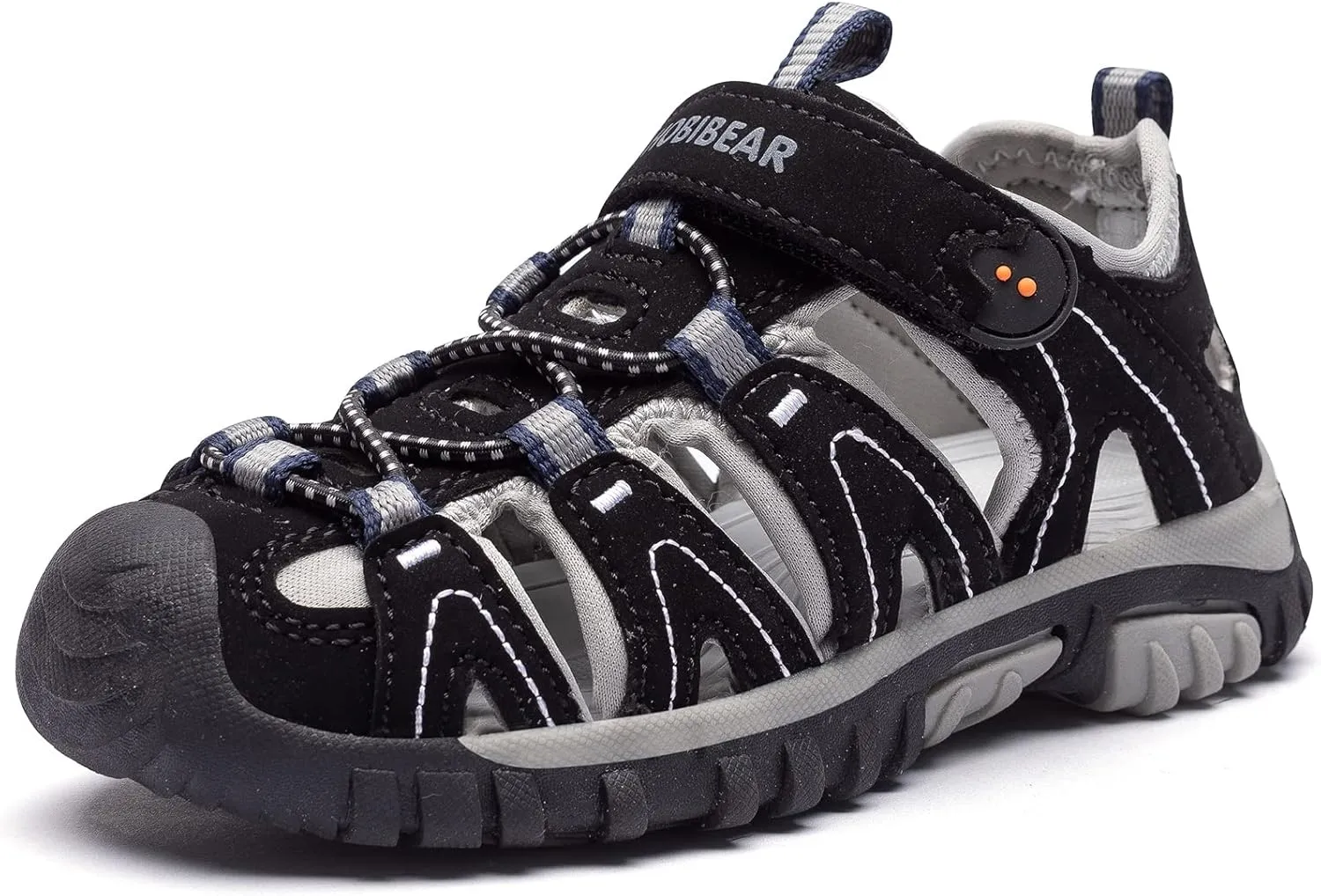 HOBIBEAR Children's Boys Outdoor Sandals Trekking Sandals Sports Sandals Girls Closed Hiking Sandals Summer Breathable …