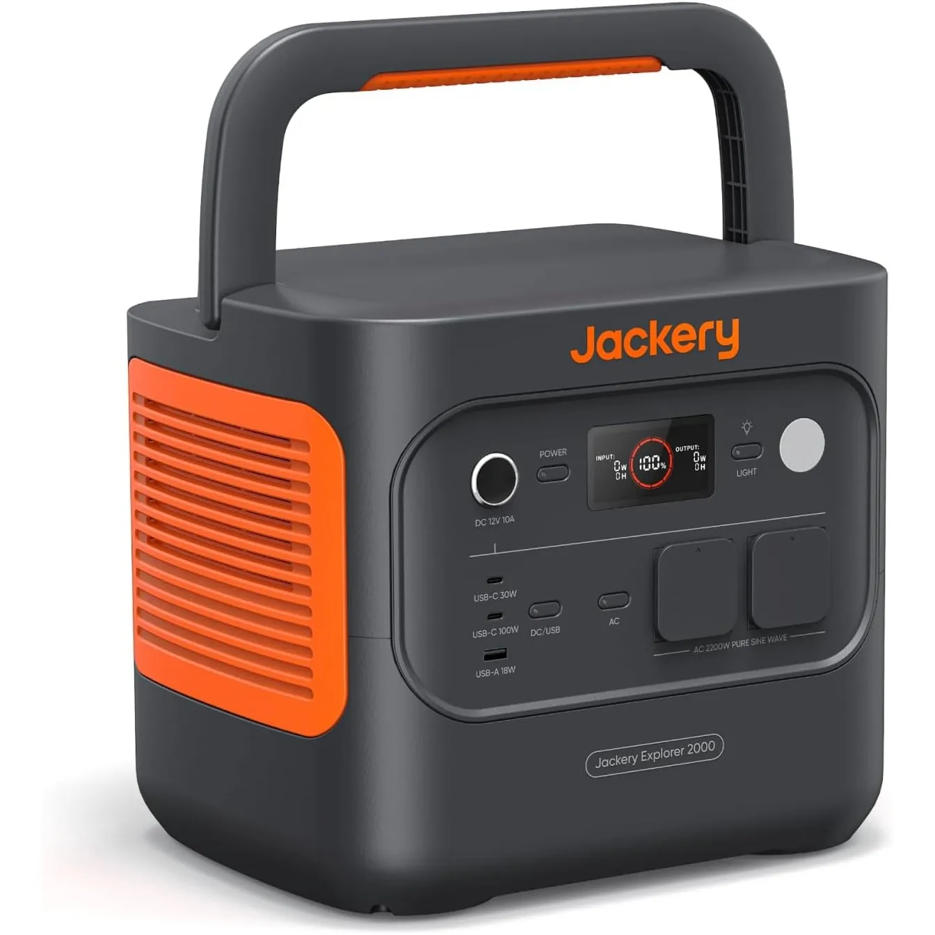 Jackery E2000 v2 Tragbare Powerstation, 2042Wh-Akku, 2200W AC(4400W Spitze)