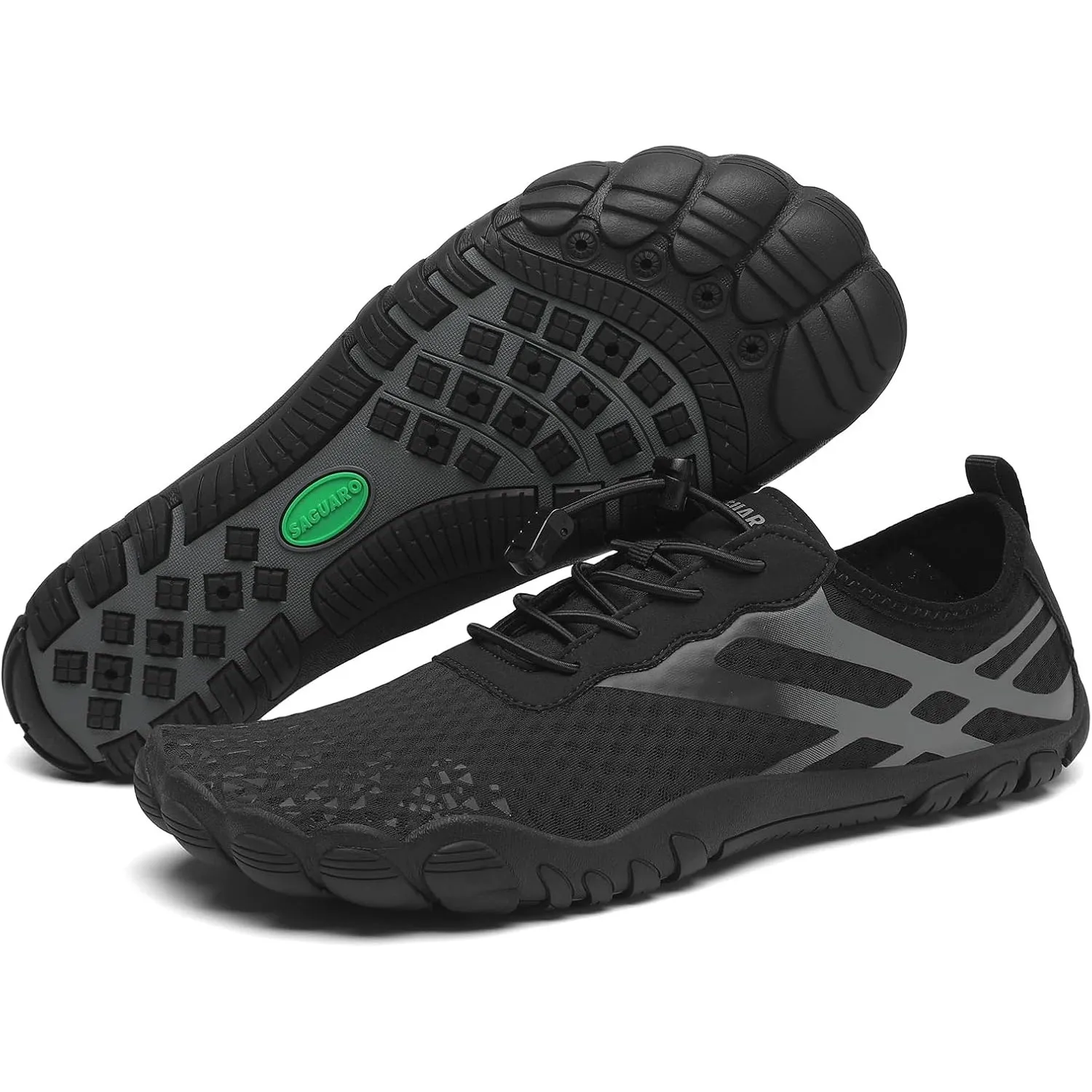 SAGUARO Badeschuhe Damen Herren Wasserschuhe Schwimmschuhe Schnelltrocknende Aquaschuhe Gr.36-48