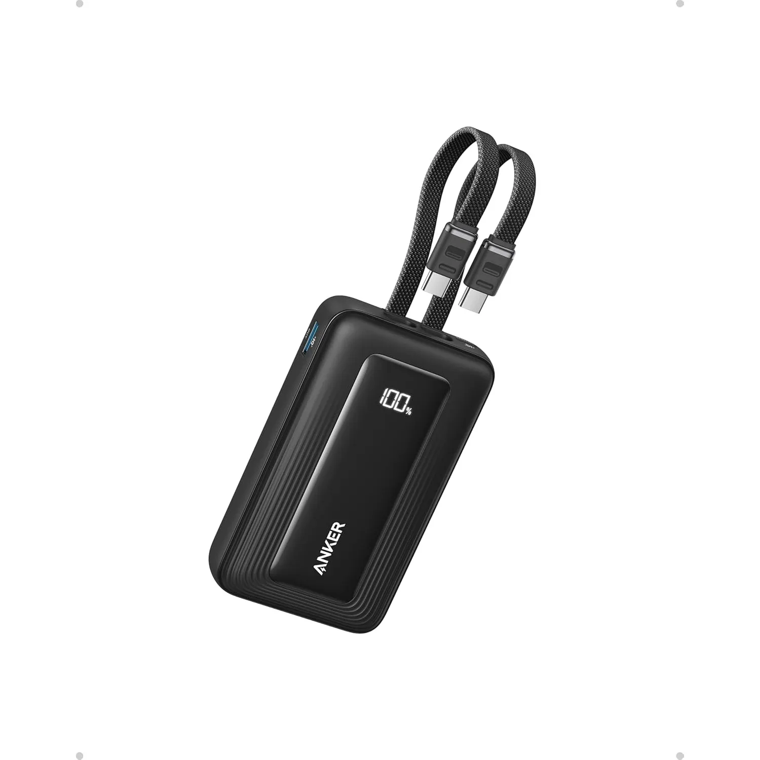 Anker Zolo Powerbank 20000mAh 45W Max, 2 integrierte USB-C Kabel