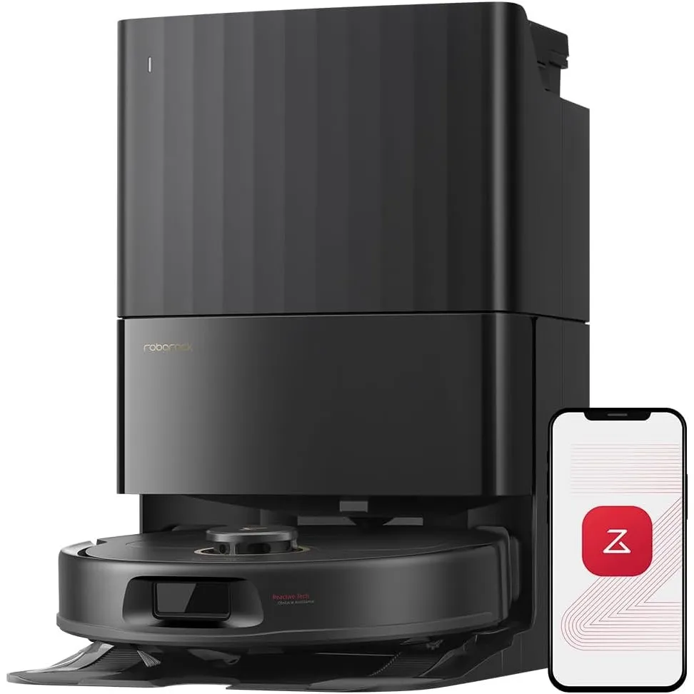 roborock Qrevo S5V Saugroboter mit Wischfunktion&Hebarem Wischmopp