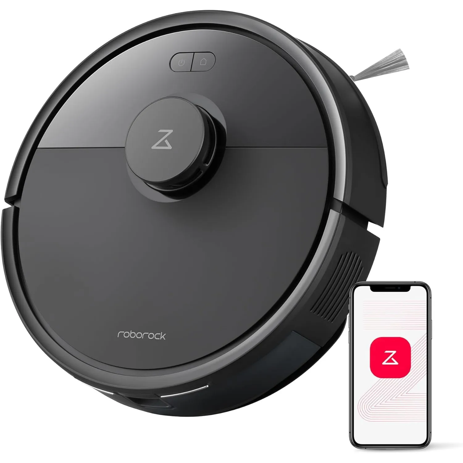 roborock Q7 L5 Saugroboter, Dual Anti-Tangle System, 8.000 Pa HyperForce Saugkraft, Präzise Navigation, Smart No-Go Zon…