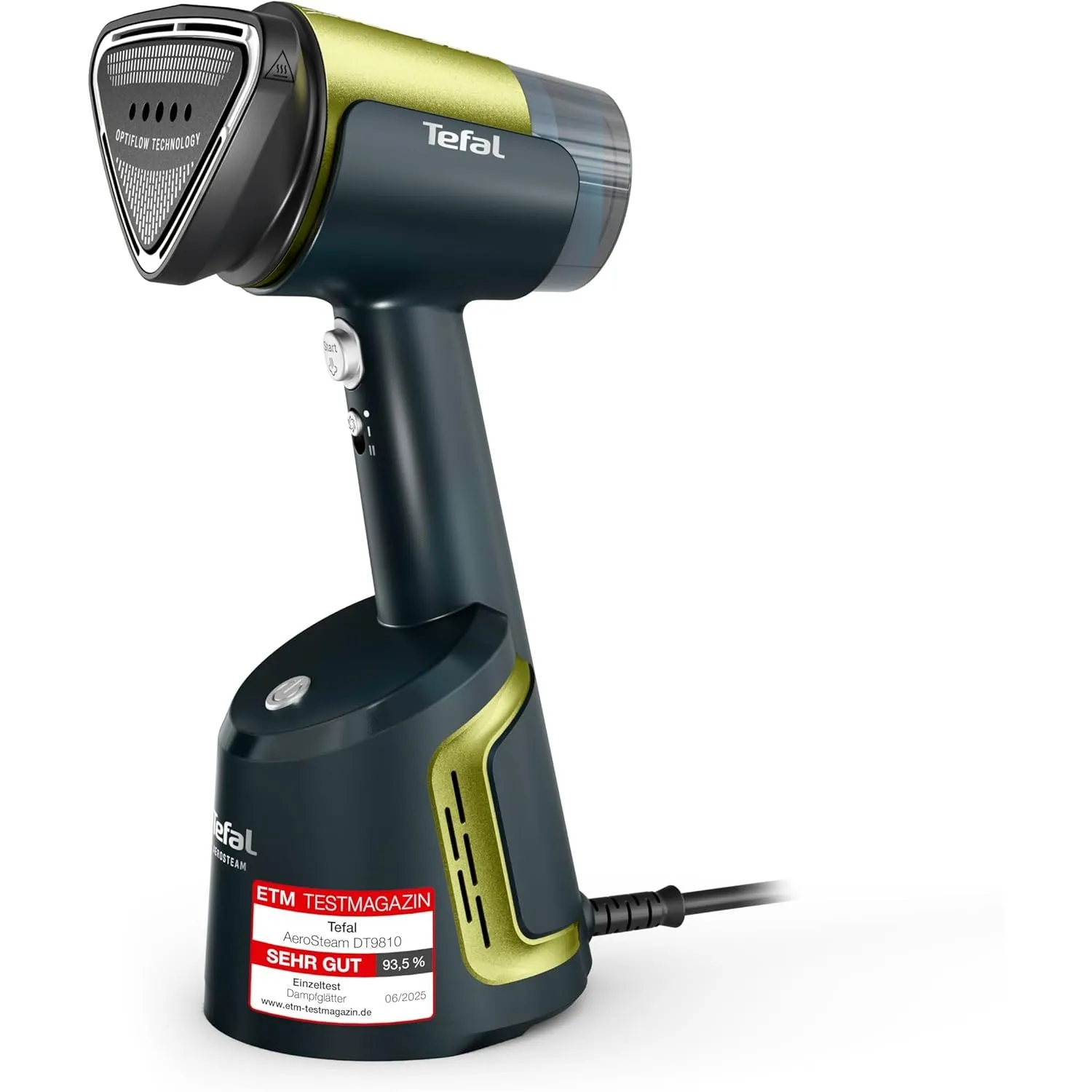 Tefal Aero Steam Dampfglätter – 1400W, Keramik-Bügelsohle, 20 g/Min. Dampf, 3 Modi & Turbo-Saugfunktion, 100 ml abnehmb…