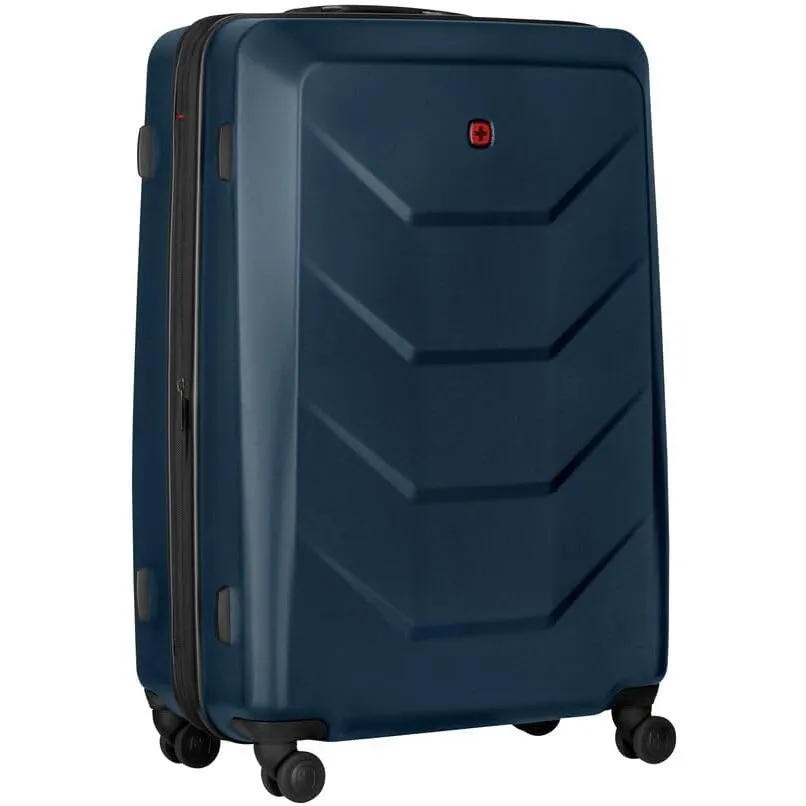 WENGER Prymo Large Hartschalenkoffer mit 4 Rollen, Trolley, Groß, 93 (107) l, Sicherheitsschloss, Damen Herren, Reisen …