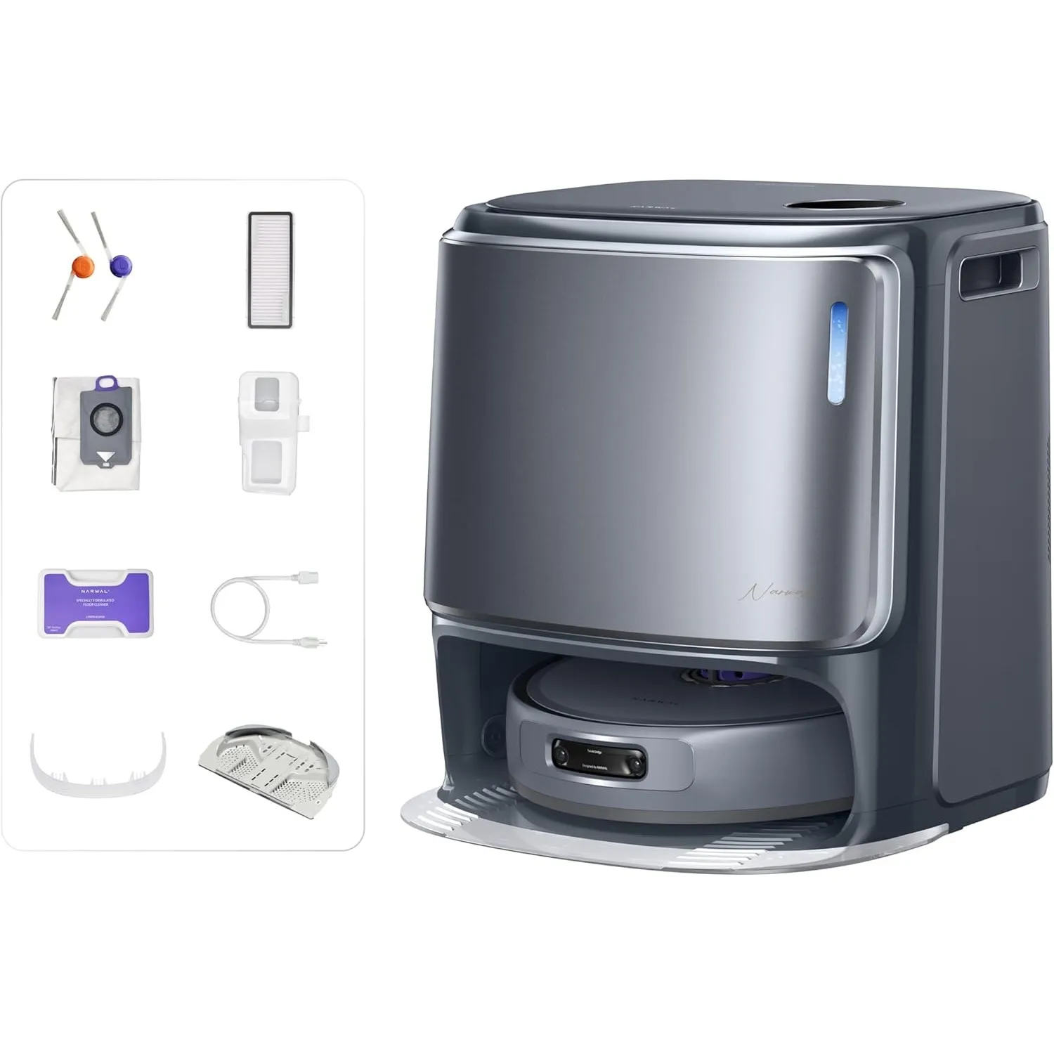 NARWAL Freo Z10 Ultra Saugroboter mit Wischfunktion, 18.000 Pa Saugleistung, Dynamische Moppausdehnung, Tangle-Free Sys…
