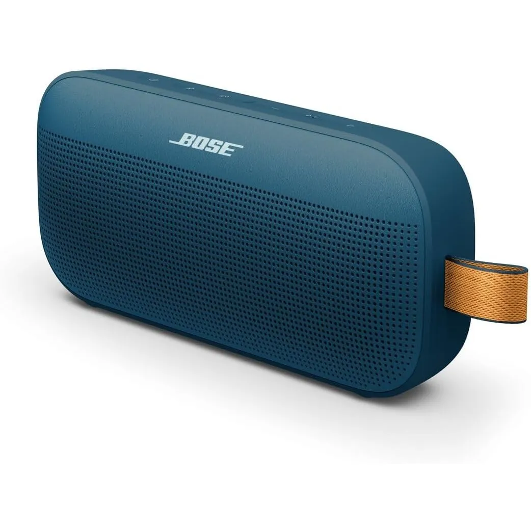 Bose SoundLink Flex Tragbarer Bluetooth-Lautsprecher (2. Gen.), Dämmerungsblau, Tragbarer Außen-Lautsprecher mit Naturg…