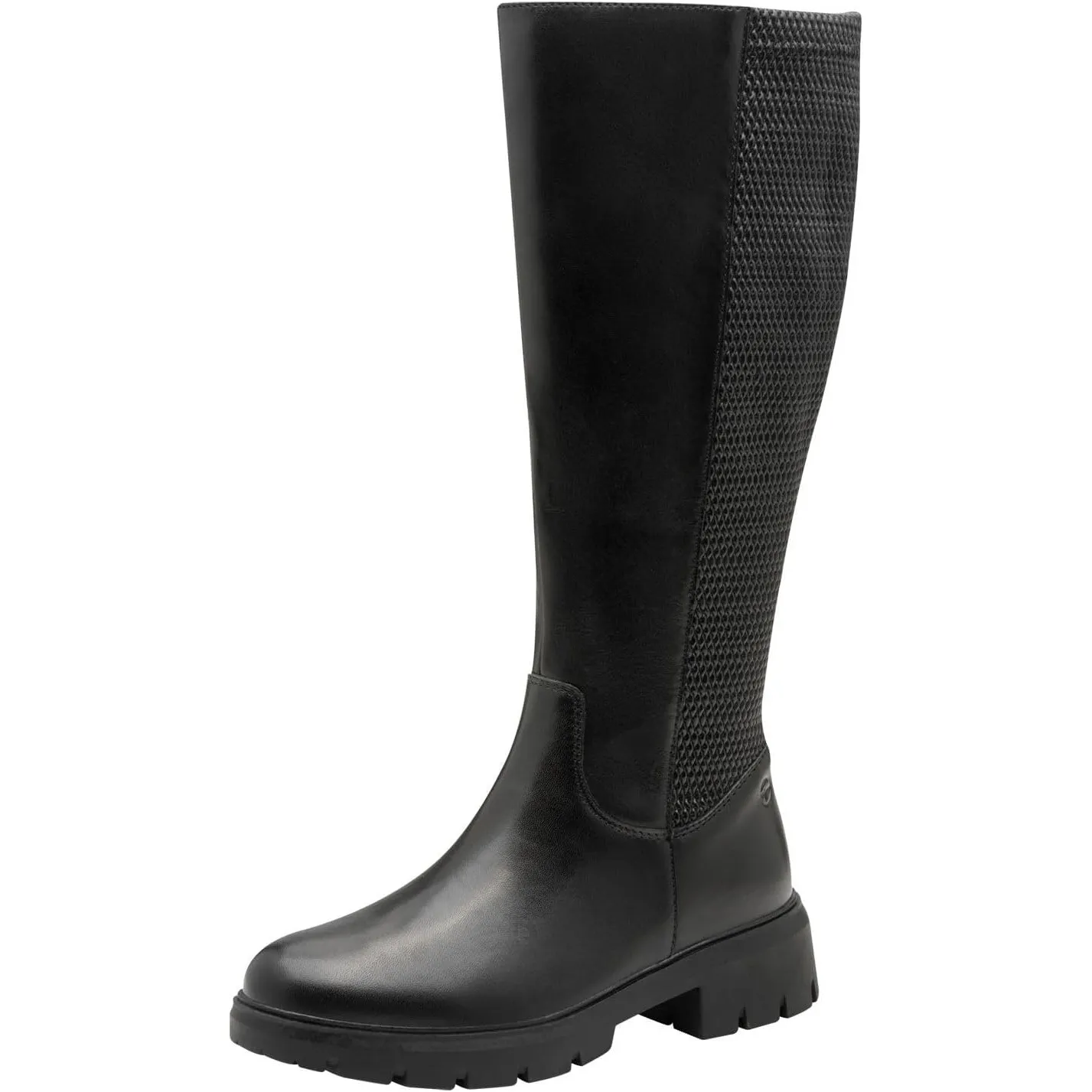 Tamaris Wide FIT Stiefel Materialmix Leder/Synthetik H-Weite