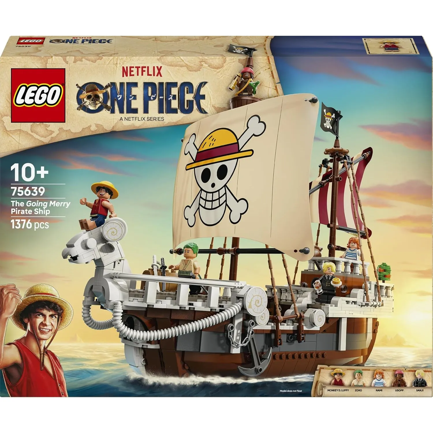 LEGO ONE PIECE Das Piratenschiff Flying Lamb 75639