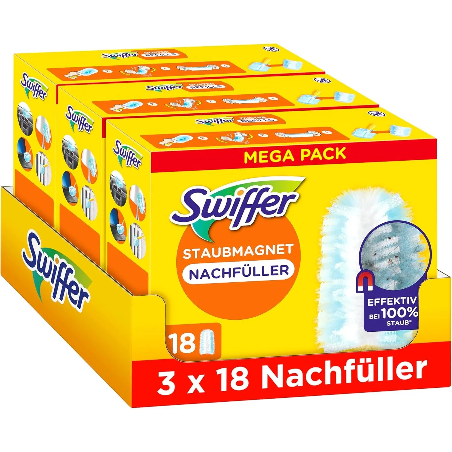 Swiffer Staubwedel Nachfüller, 54 Tücher