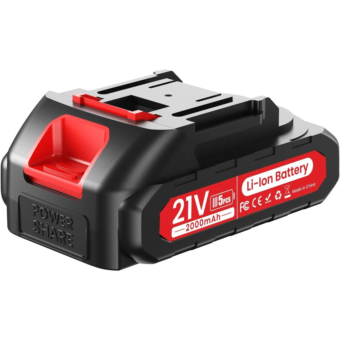 21V 2000mAh Original Lithium Akku, Lange Laufzeit & Schnellladung, Kompatibel mit Allen MuatCtarom Werkzeugen für Wicke…