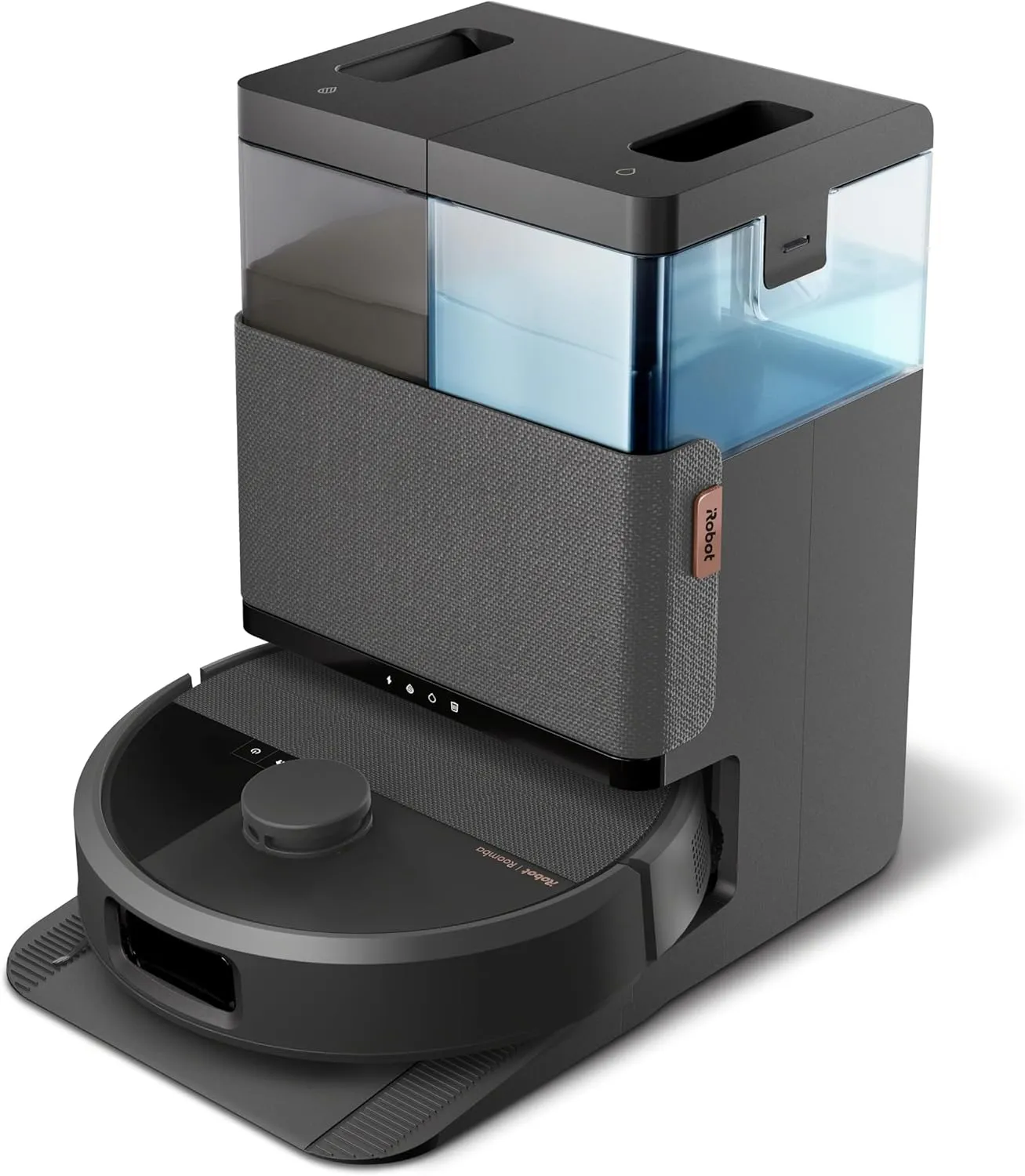 iRobot Roomba Plus 505 Combo Robot + AutoWash Dock Saugroboter mit Wischfunktion - Multifunktinales Dock - Clearview Pr…