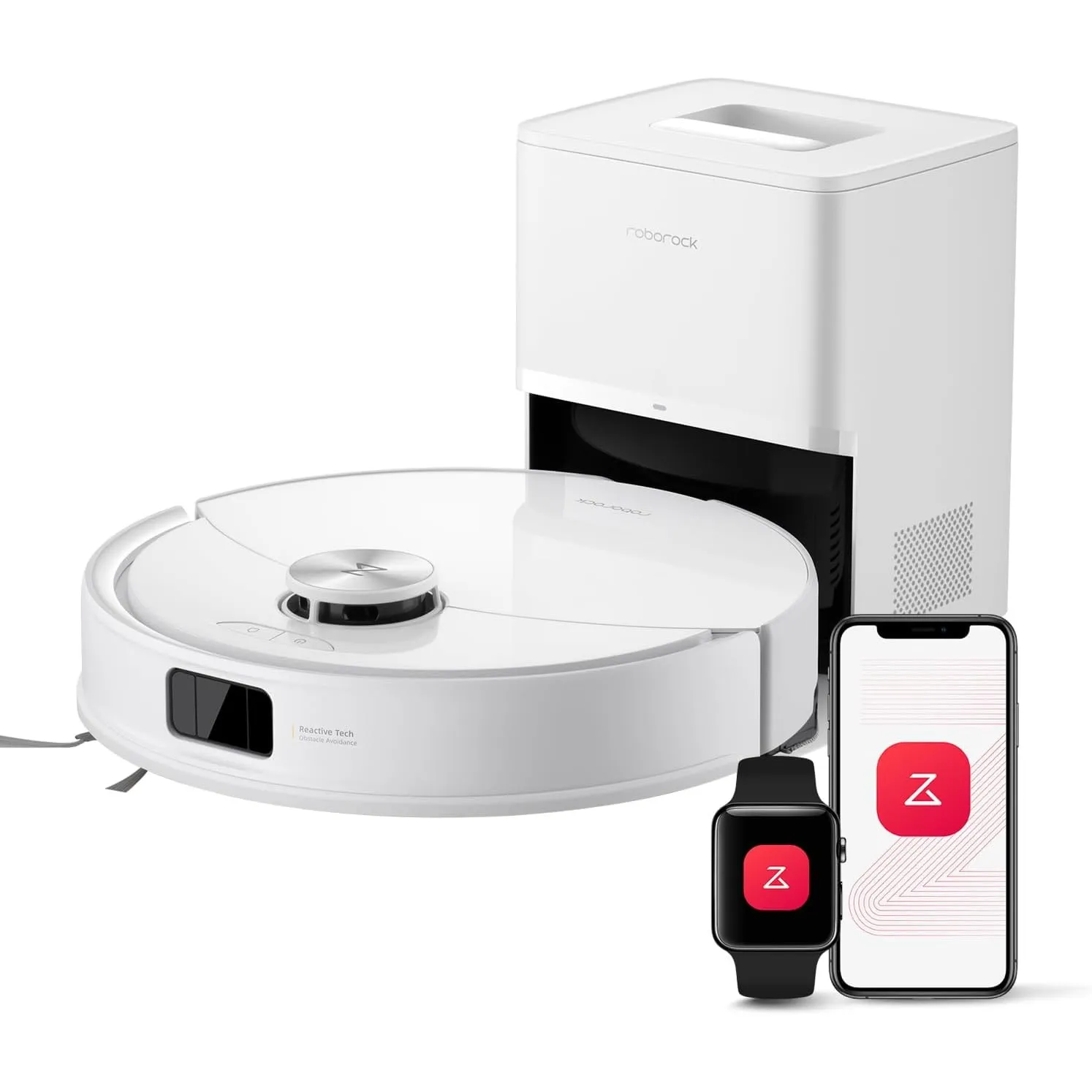 roborock Q10 S5+ Saugroboter mit Wischfunktion, 10.000 Pa HyperForce Saugkraft, Dual Anti-Tangle System, Auto Lifting M…
