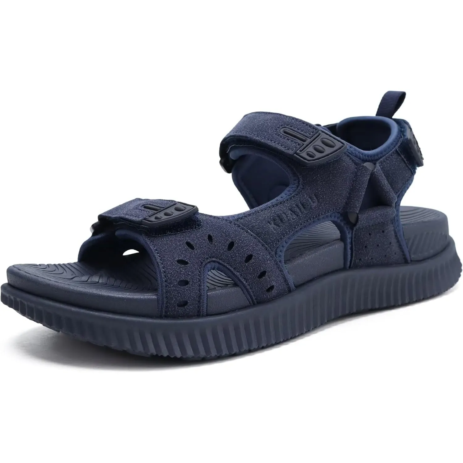 KuaiLu Herren Wandersandalen Bequeme Orthopädische Recovery Trekkingsandalen Outdoor Sommer Casual Strand Dickes Kissen…