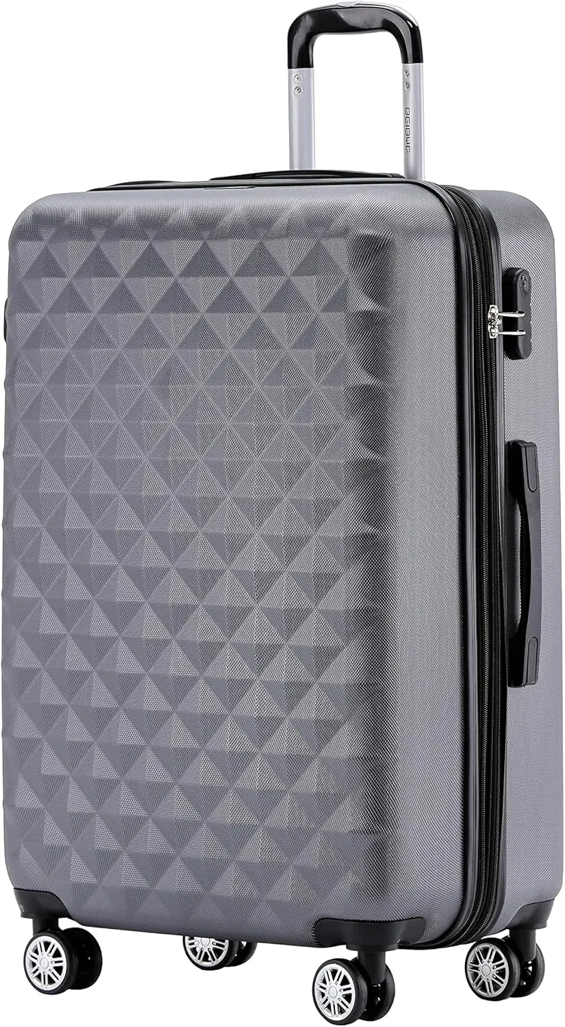BEIBYE Zwillingsrollen 2066 Hard Shell Suitcase: 15 Colours, ABS Plastic, Combination Lock with Double Zip, Exclusive I…